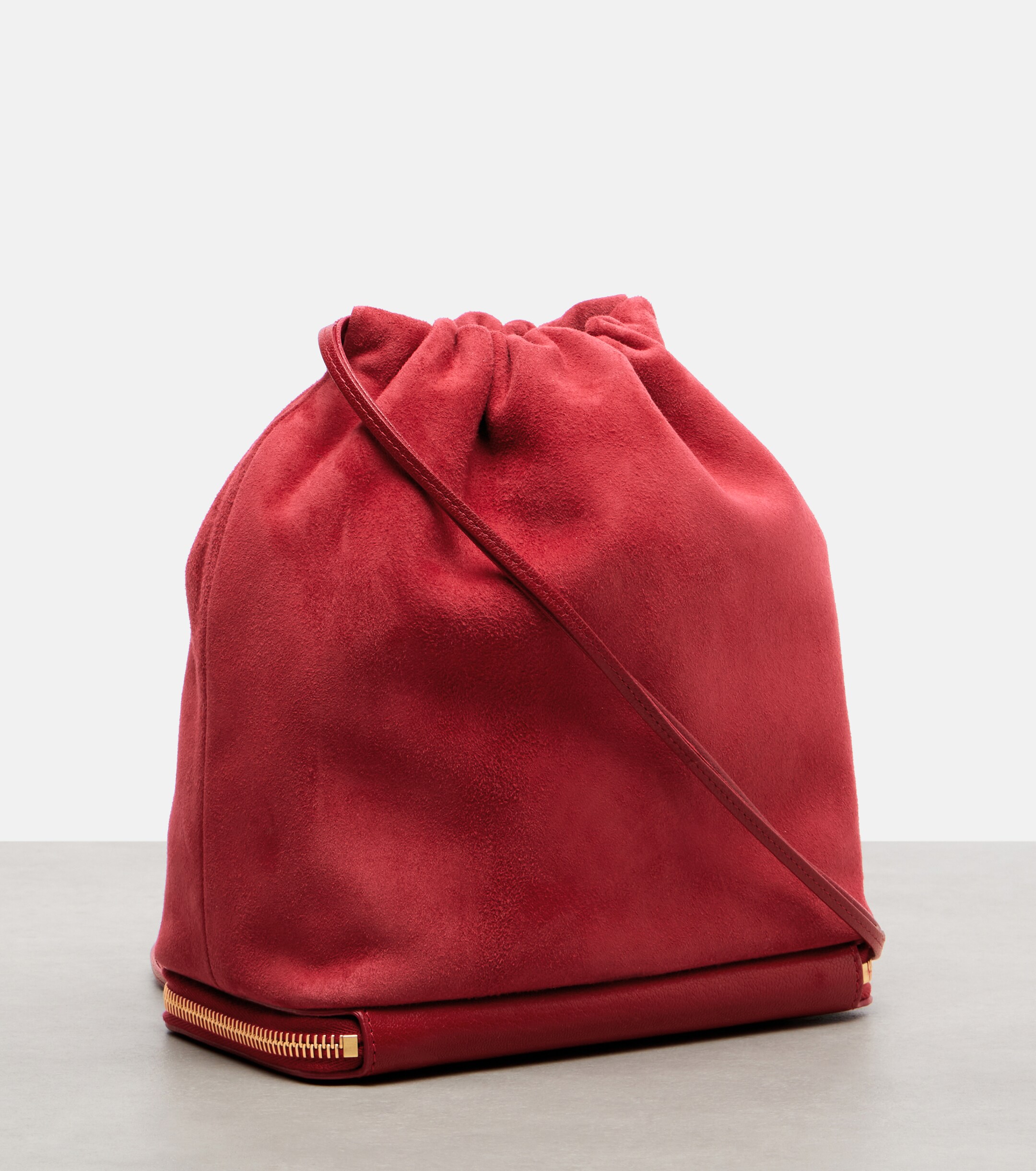Alaïa Le Pochon suede bucket bag
