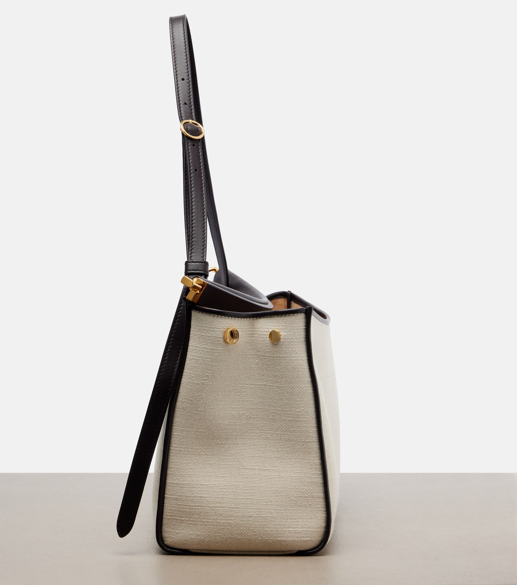Alaïa Le Click Pocket Large canvas shoulder bag