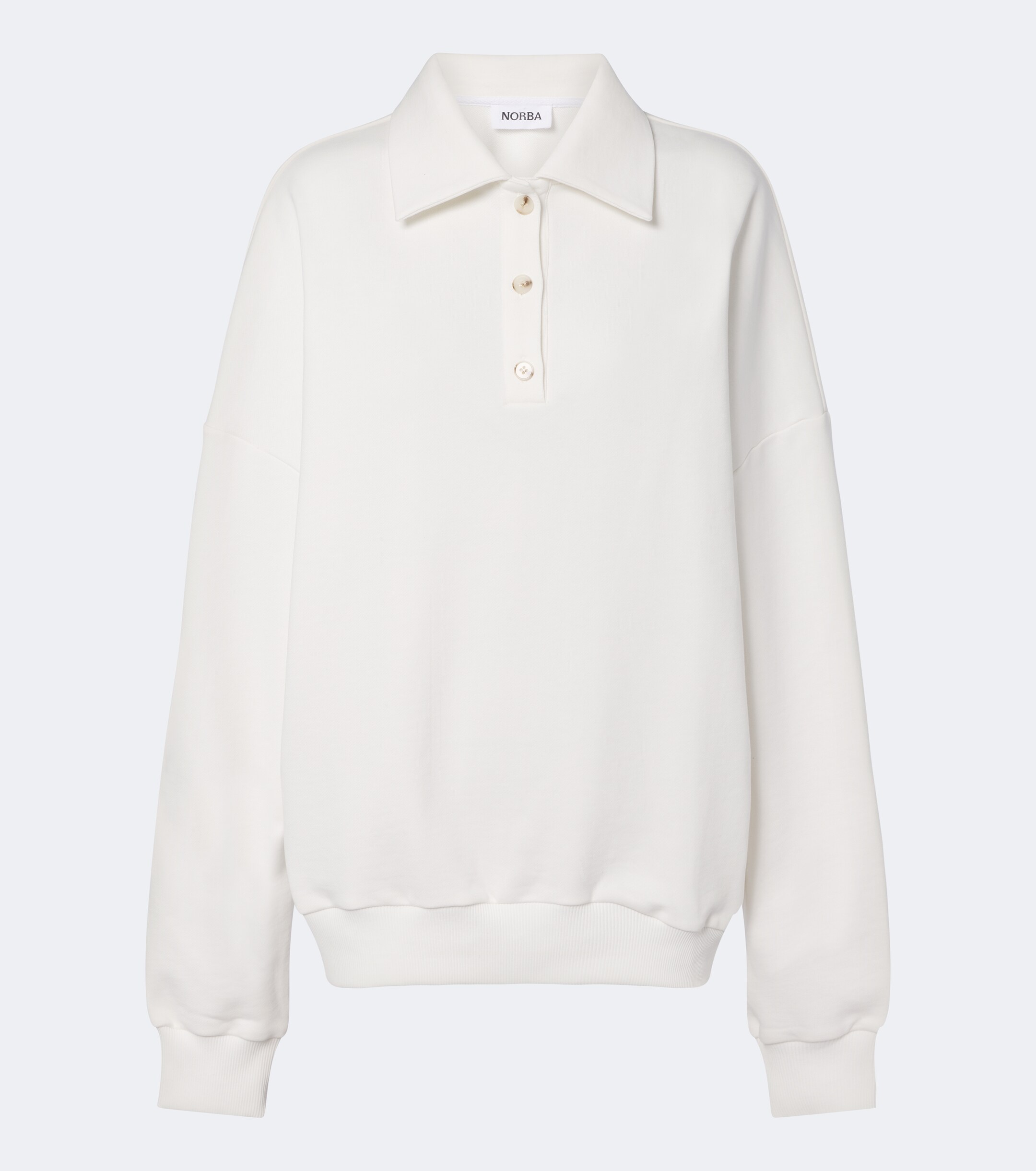 NORBA Norba Julia cotton polo sweatshirt