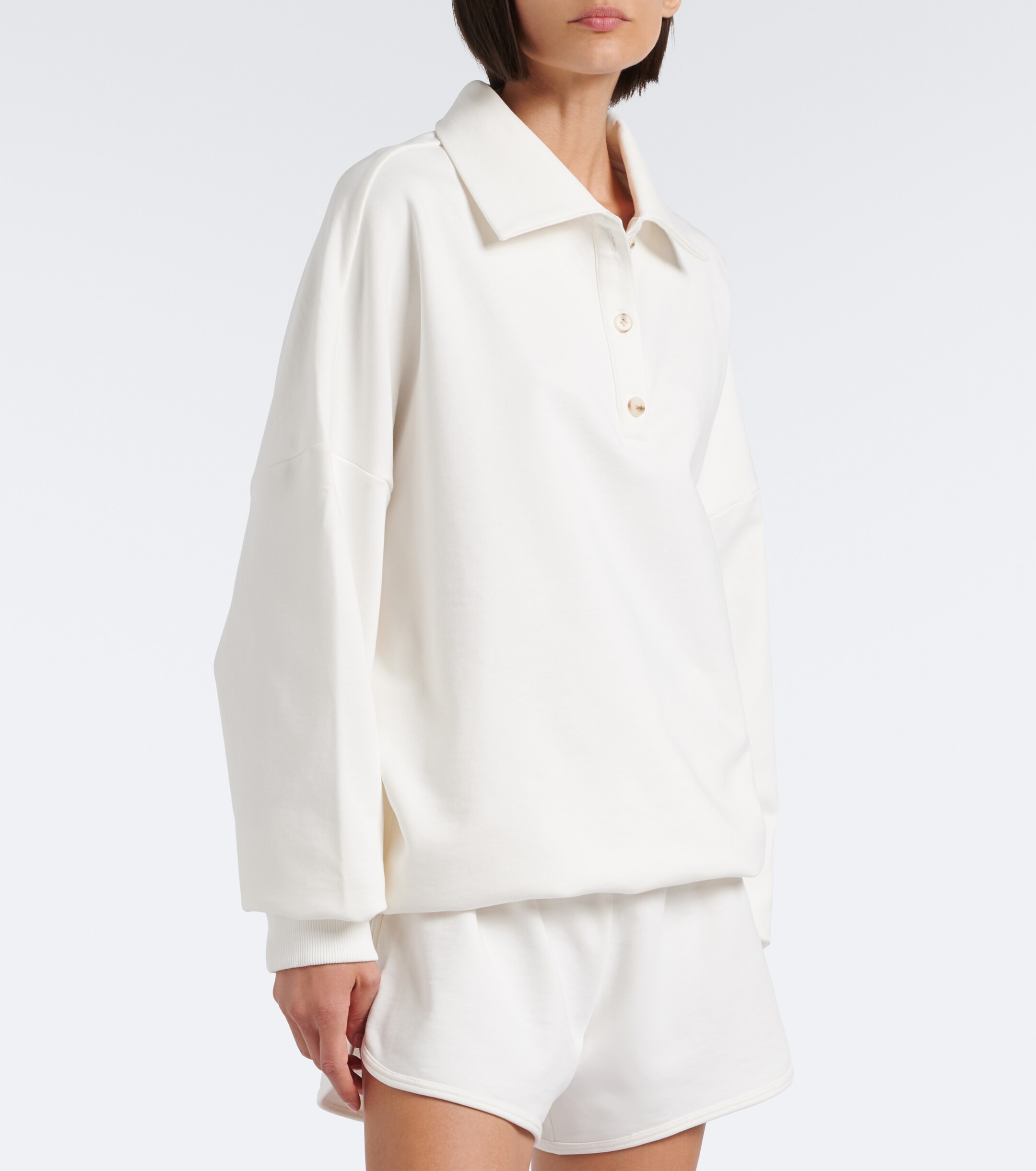 NORBA Norba Julia cotton polo sweatshirt
