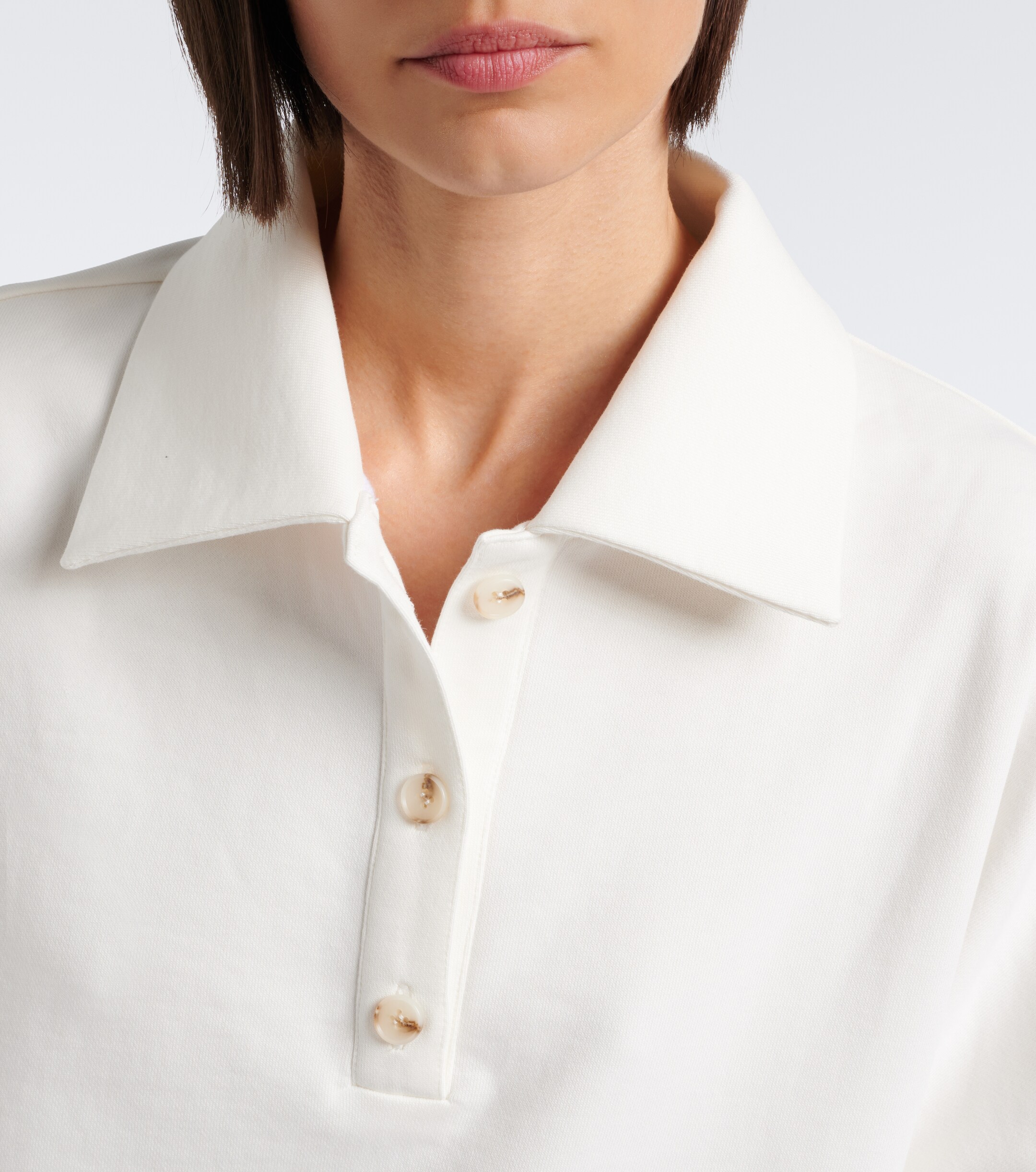 NORBA Norba Julia cotton polo sweatshirt