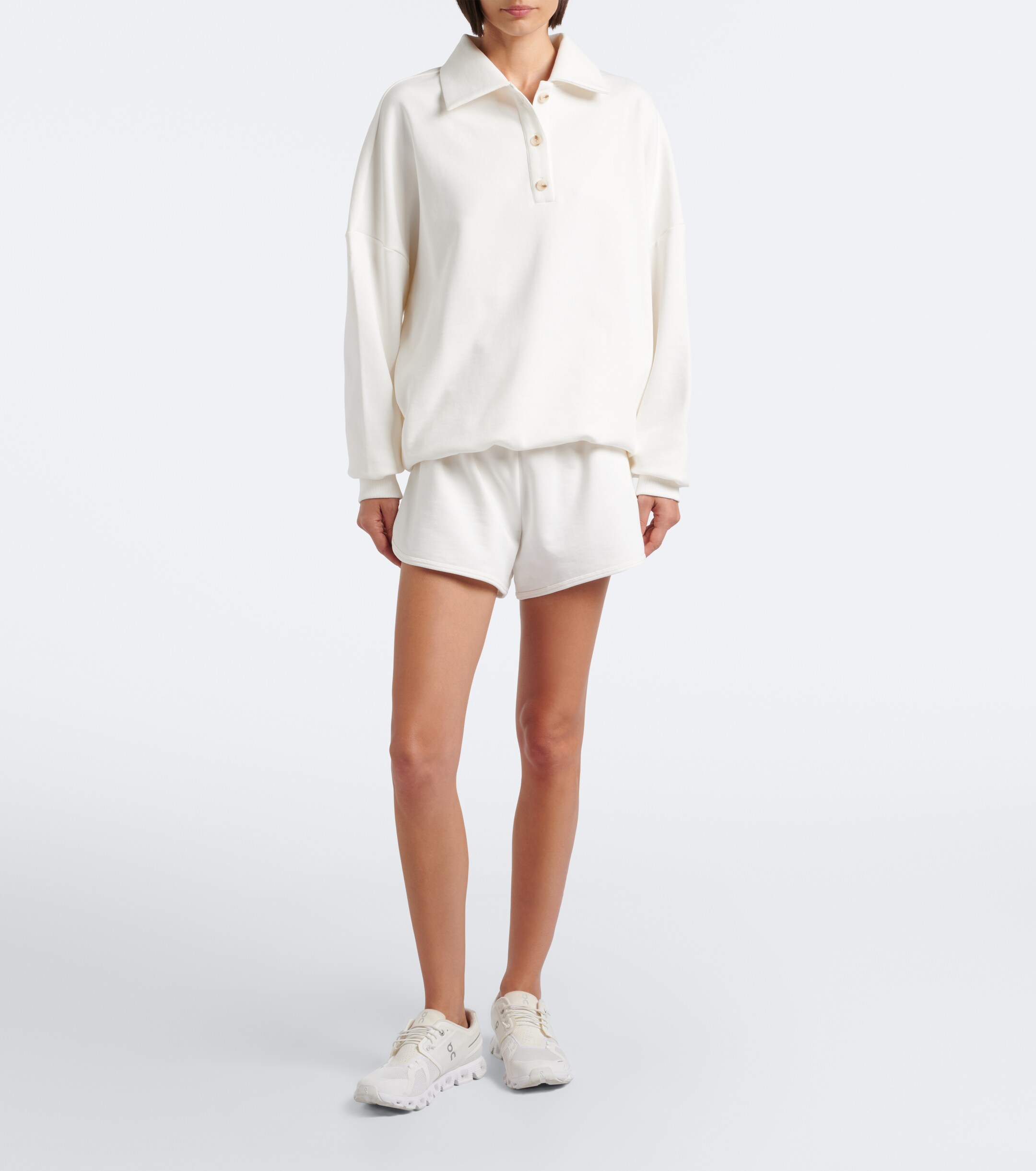 NORBA Norba Julia cotton polo sweatshirt