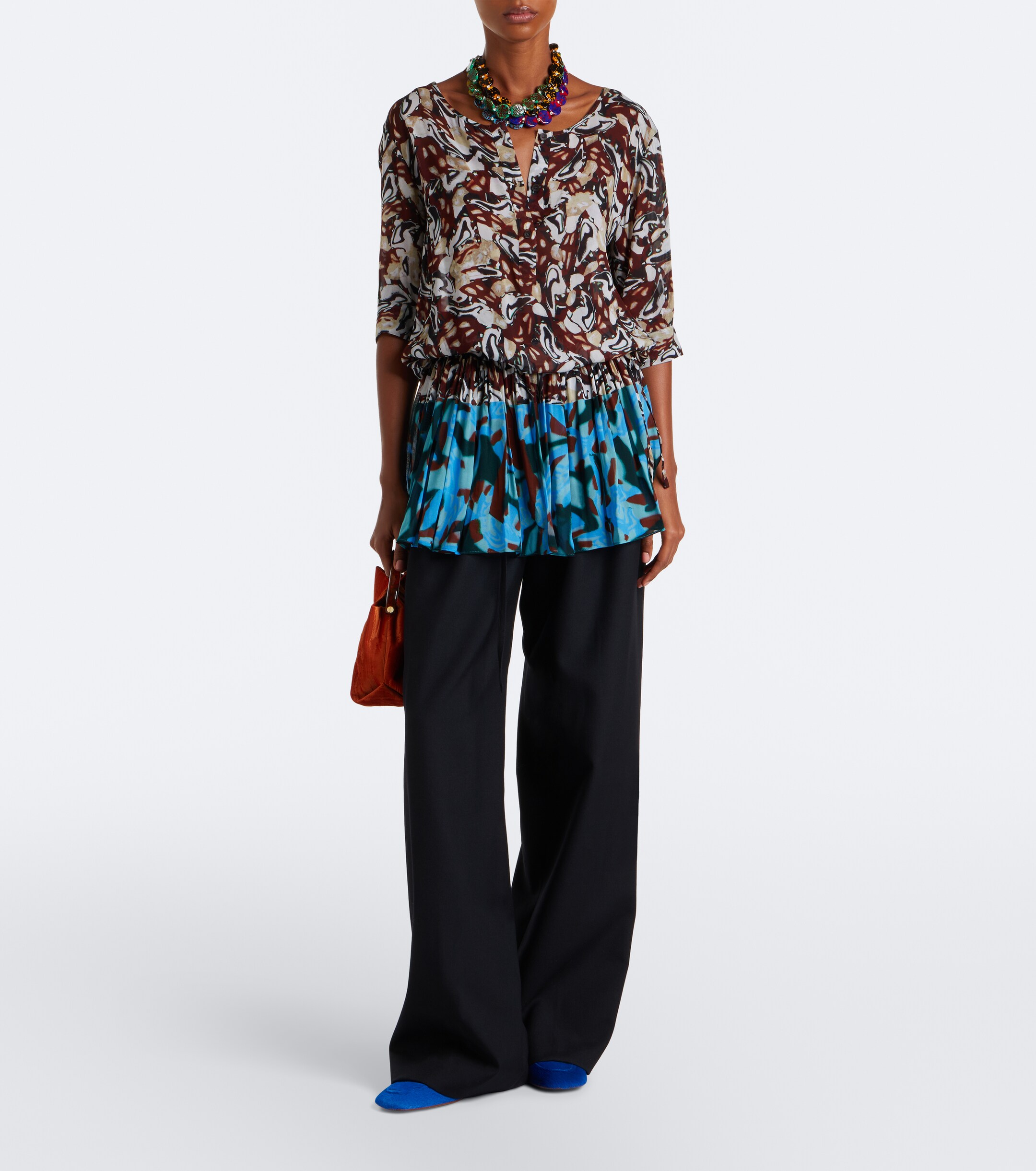 Dries Van Noten Dries Van Noten Calf hair loafers