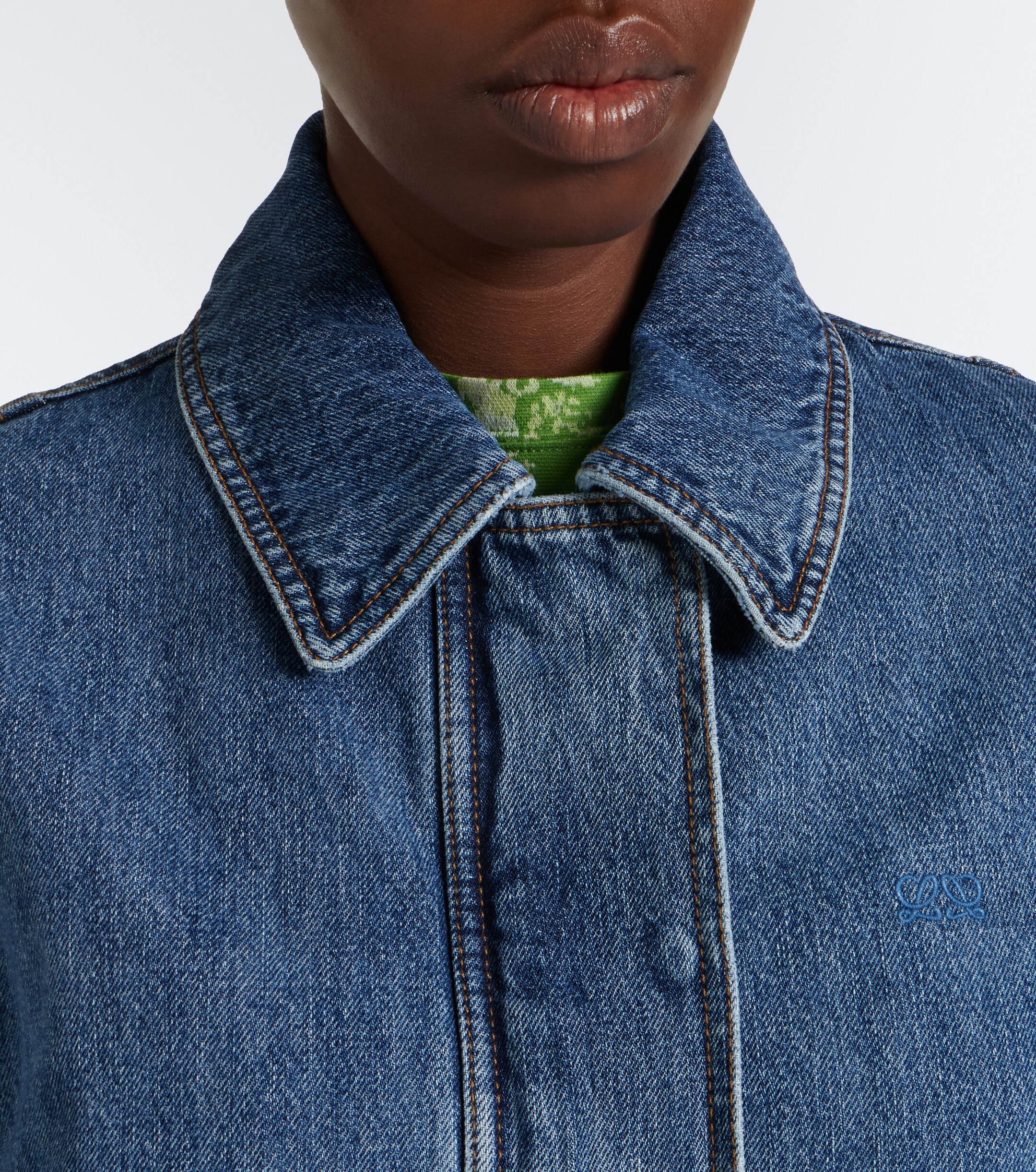 Loewe Loewe Denim blouson jacket
