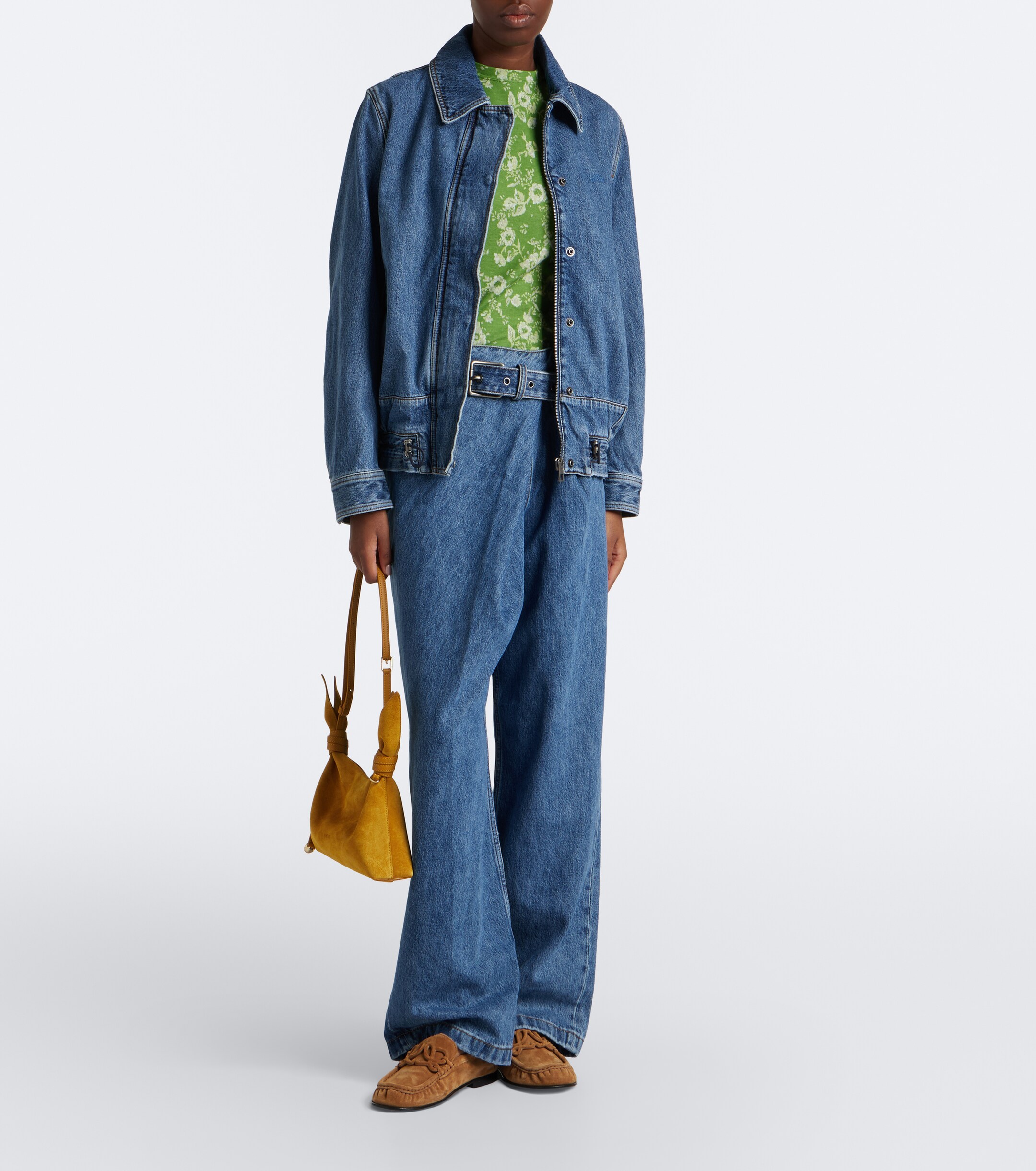 Loewe Loewe Denim blouson jacket