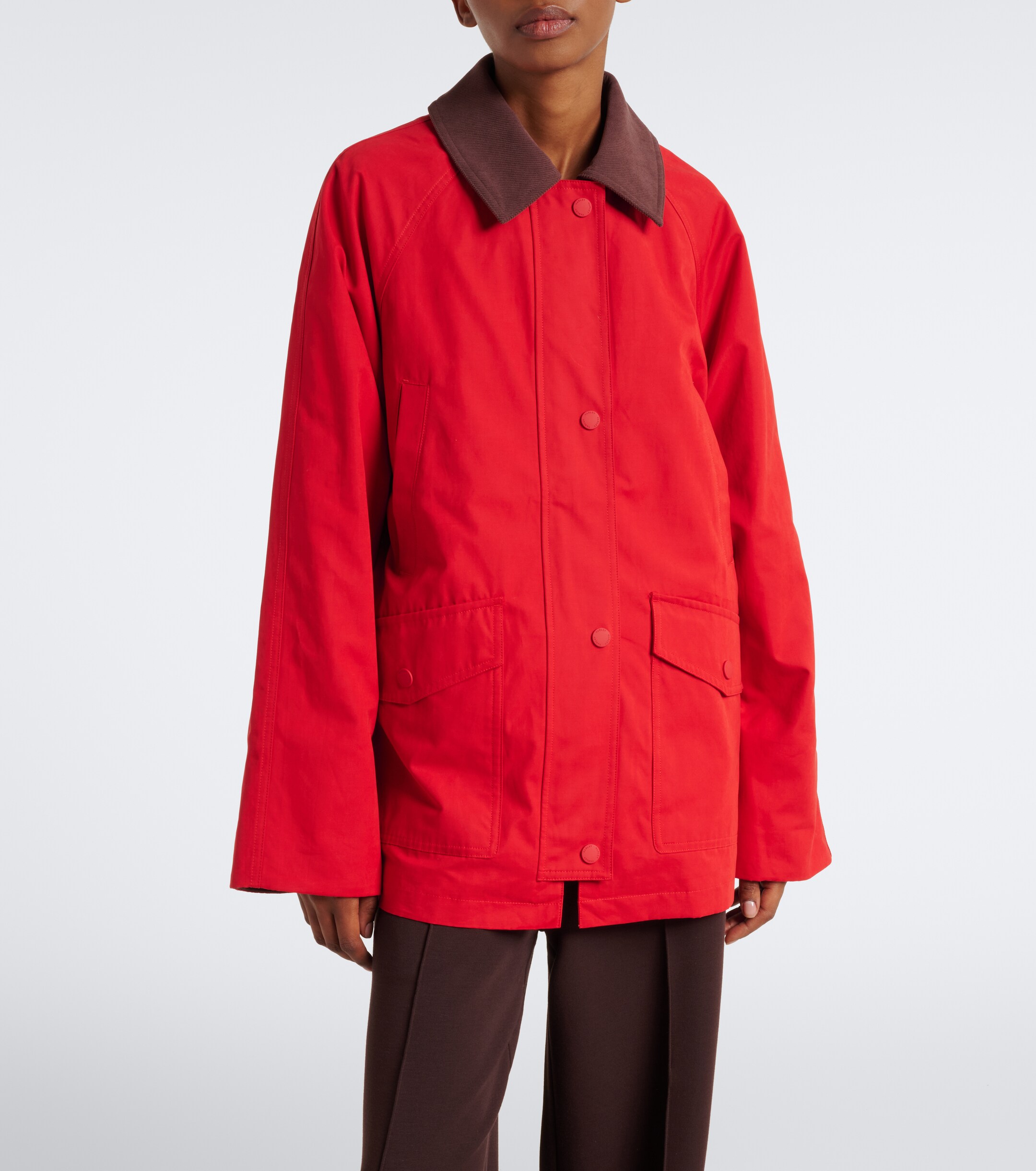 Varley Varley Rylan corduroy-trimmed jacket