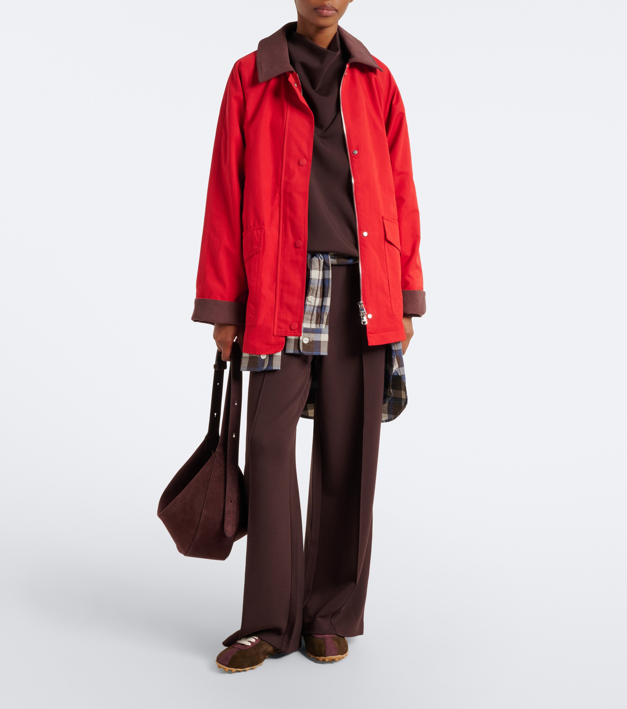 Varley Varley Rylan corduroy-trimmed jacket