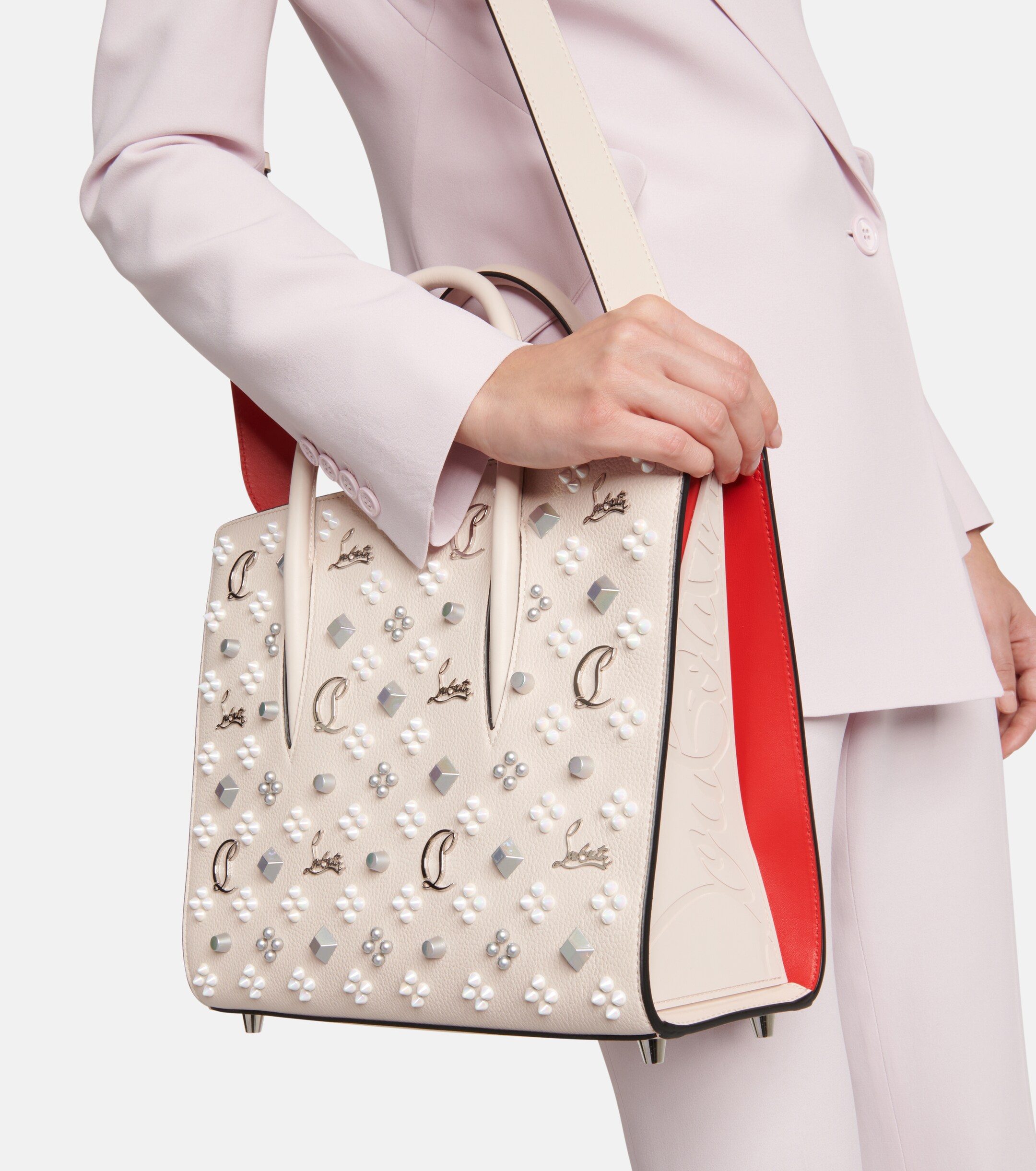 CHRISTIAN LOUBOUTIN Paloma Medium leather tote bag