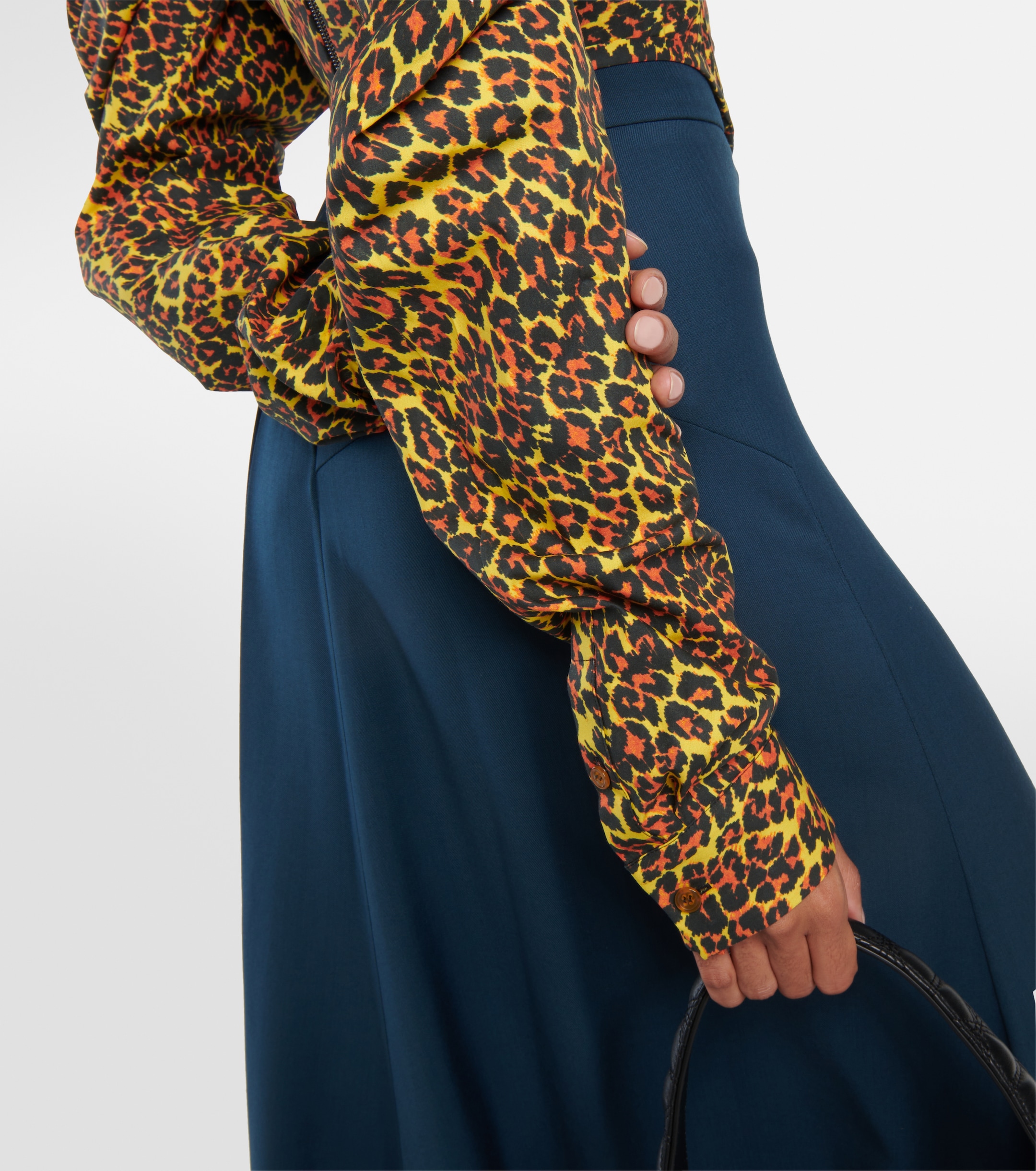 Vivienne Westwood Sunday leopard-print corset top