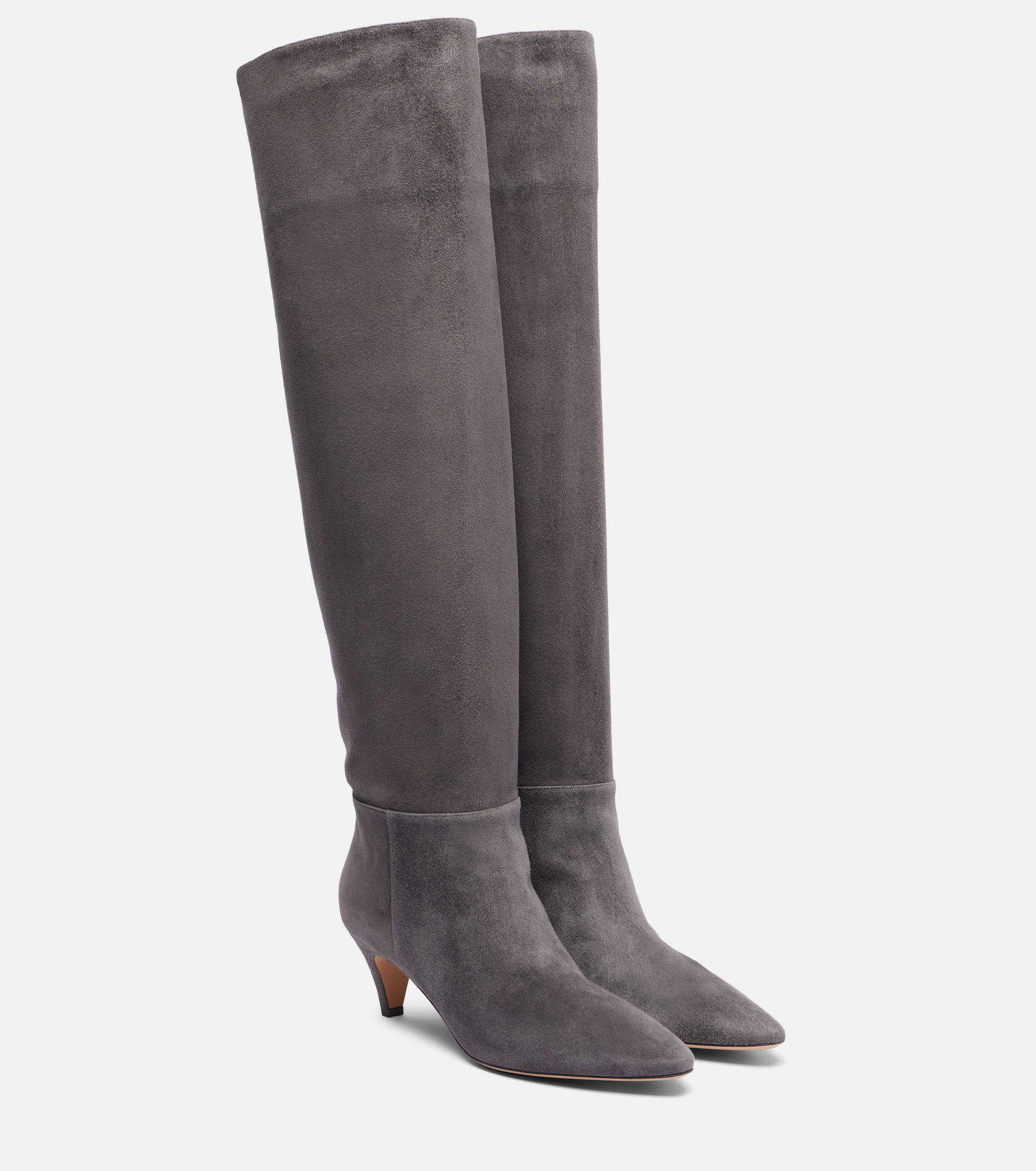 GIANVITO ROSSI - Elise 55 suede knee-high boots | Plush