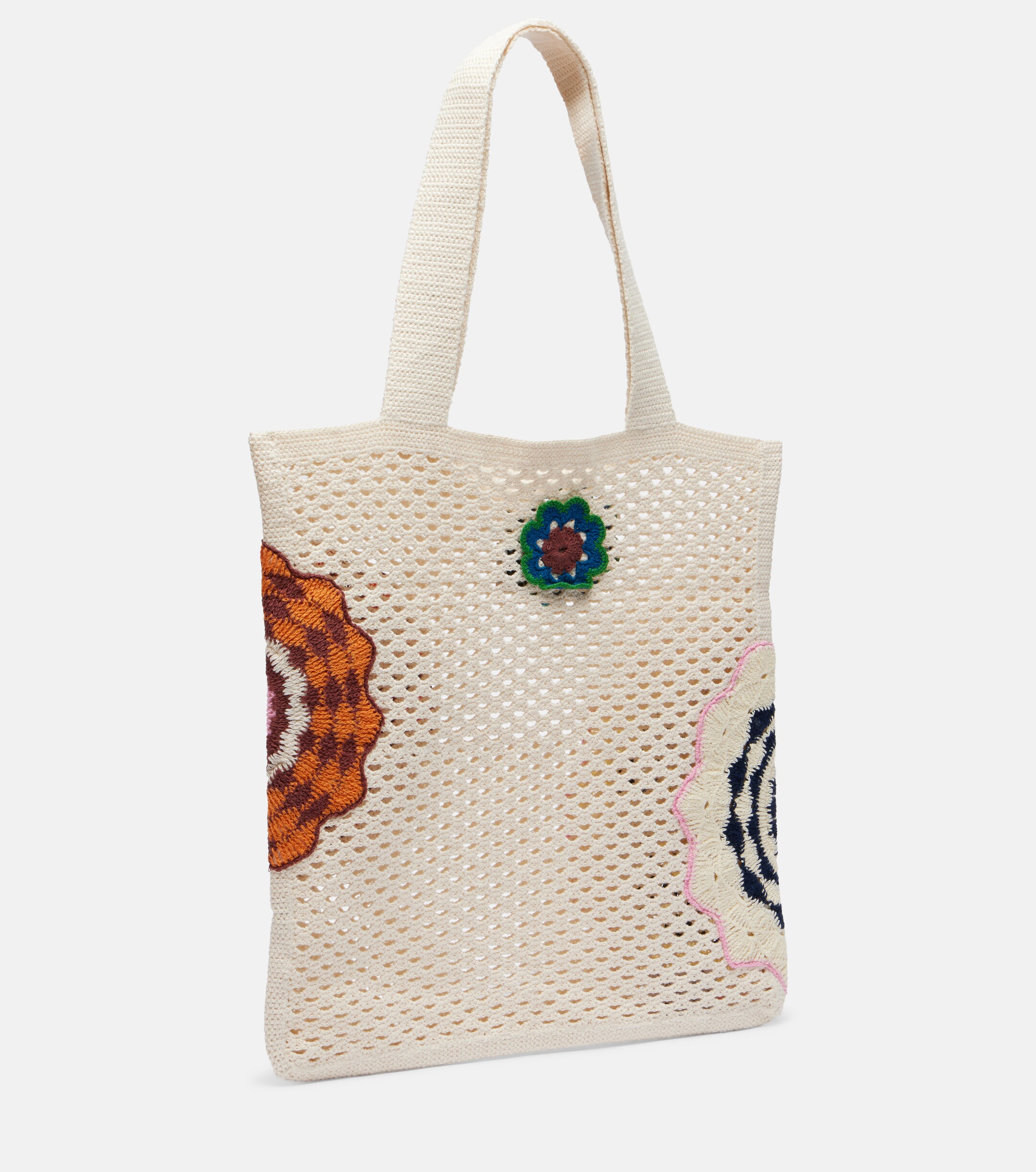 Alémais Alémais Medium crochet tote bag