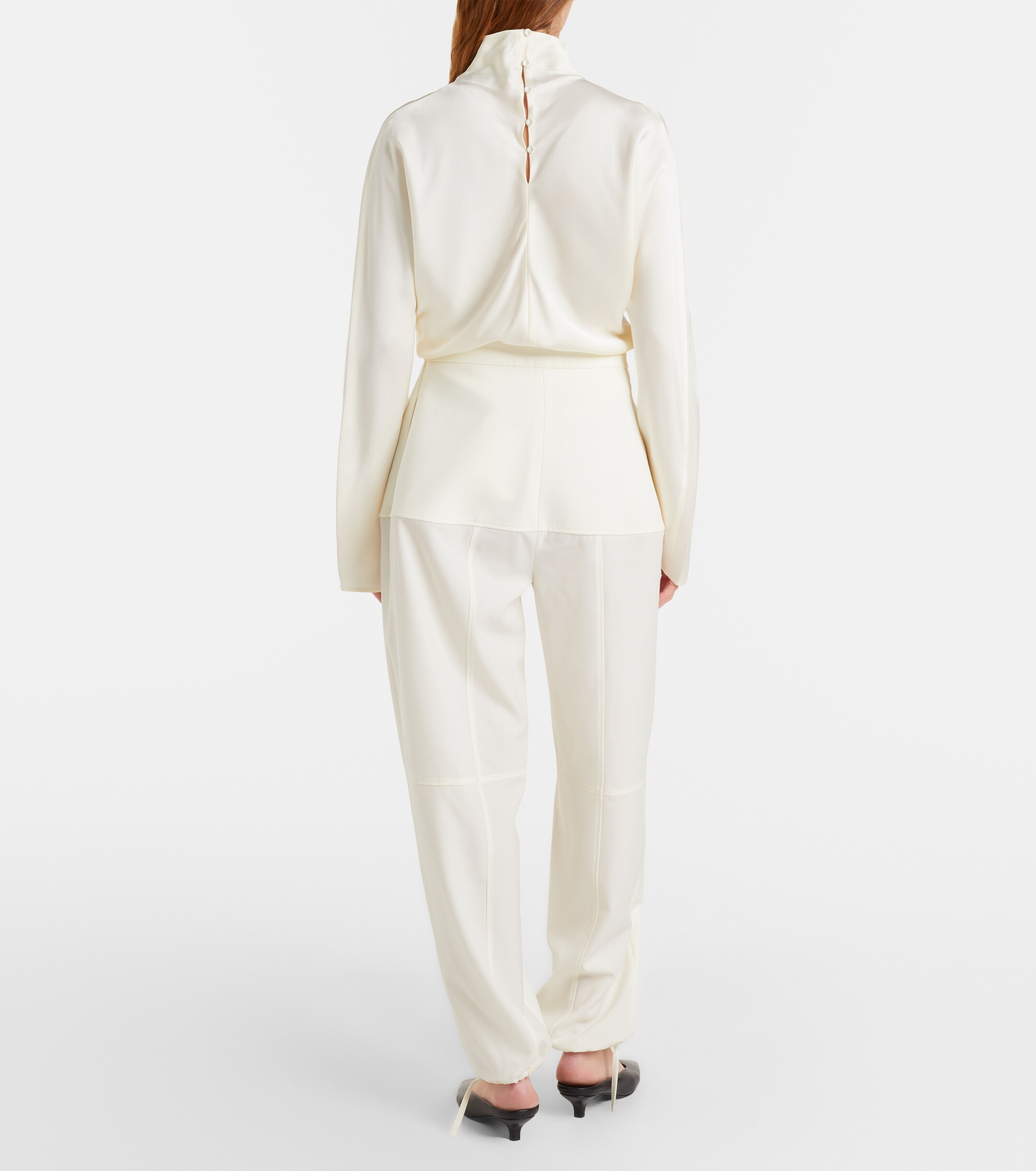 Róhe Virgin wool balloon pants