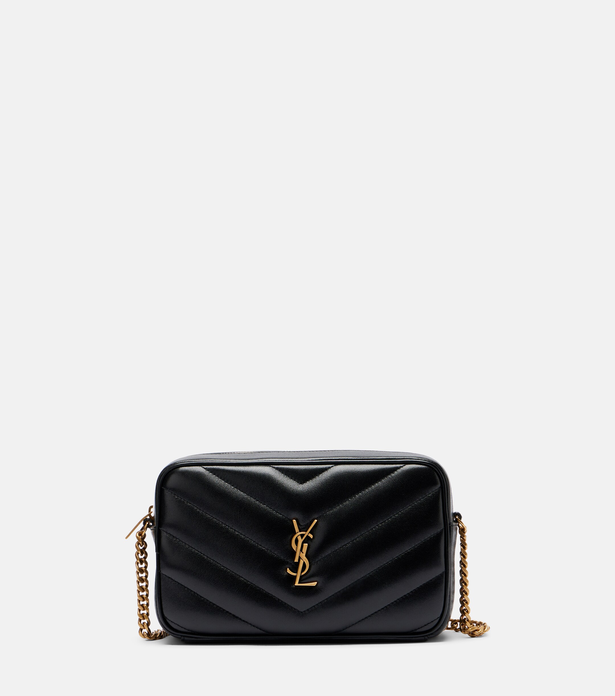 Saint Laurent Loulou quilted leather camera bag