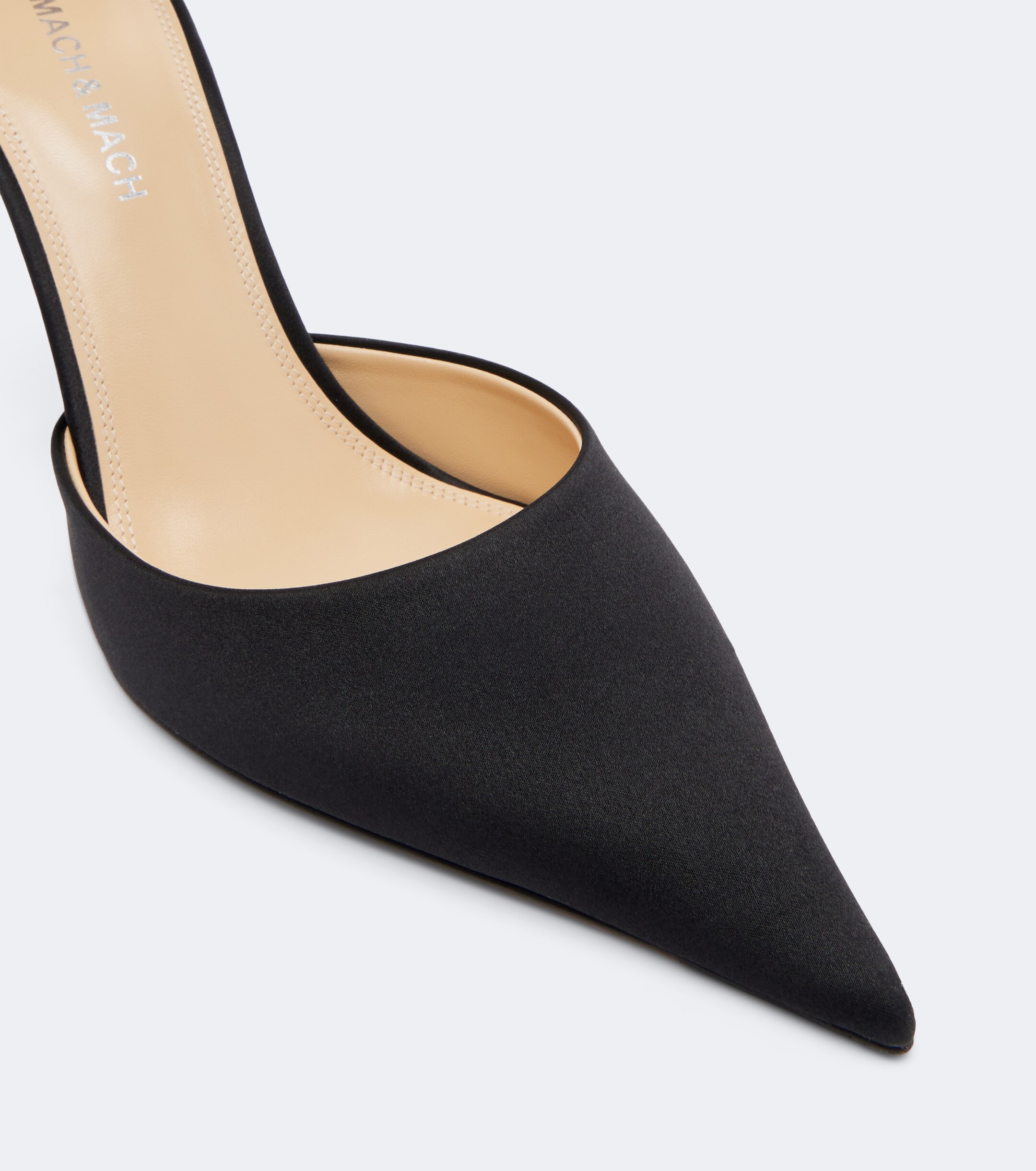 MACH & MACH Mach & Mach She's A Lady embellished satin pumps