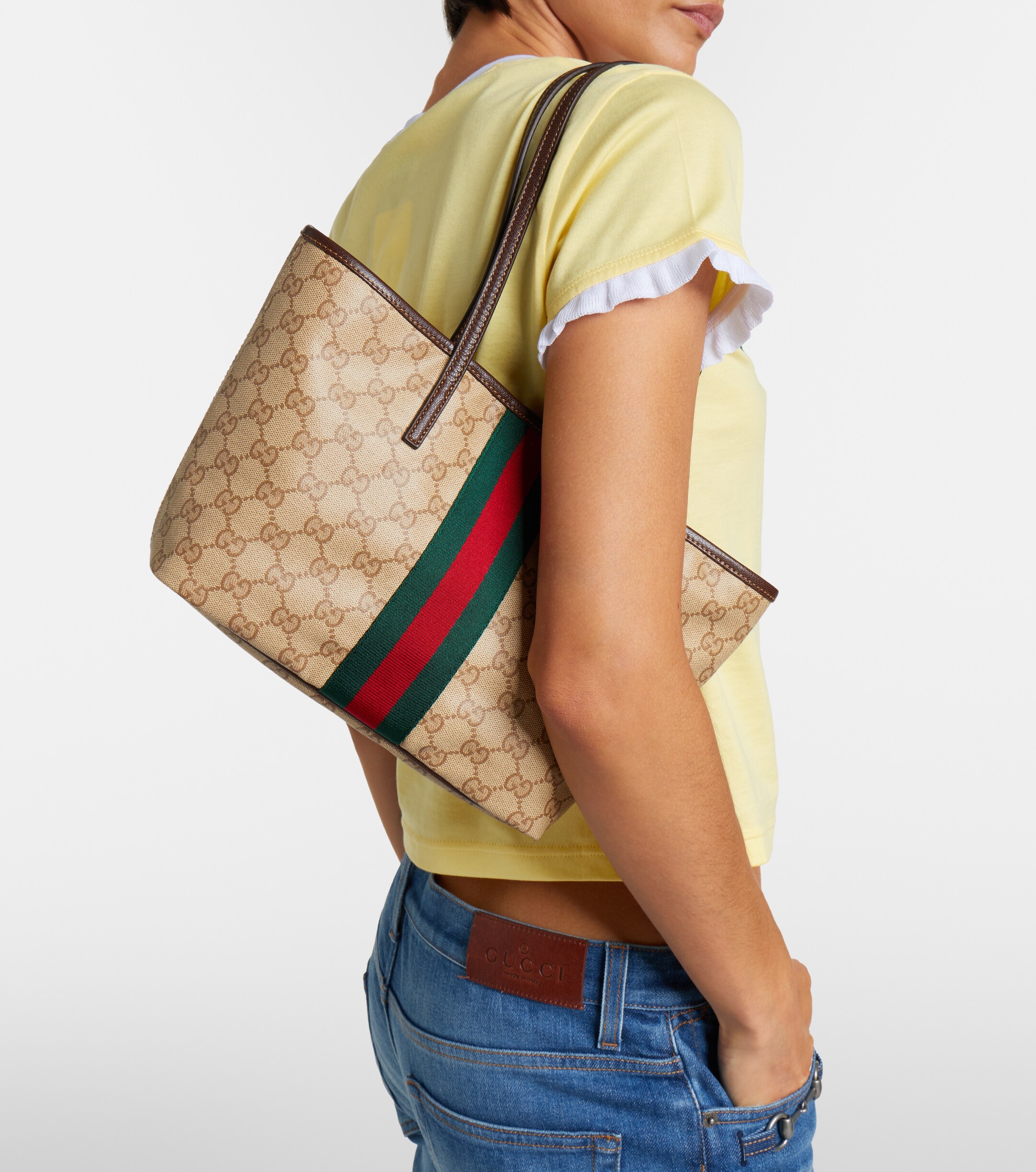 Gucci Tribeca Small GG canvas tote bag