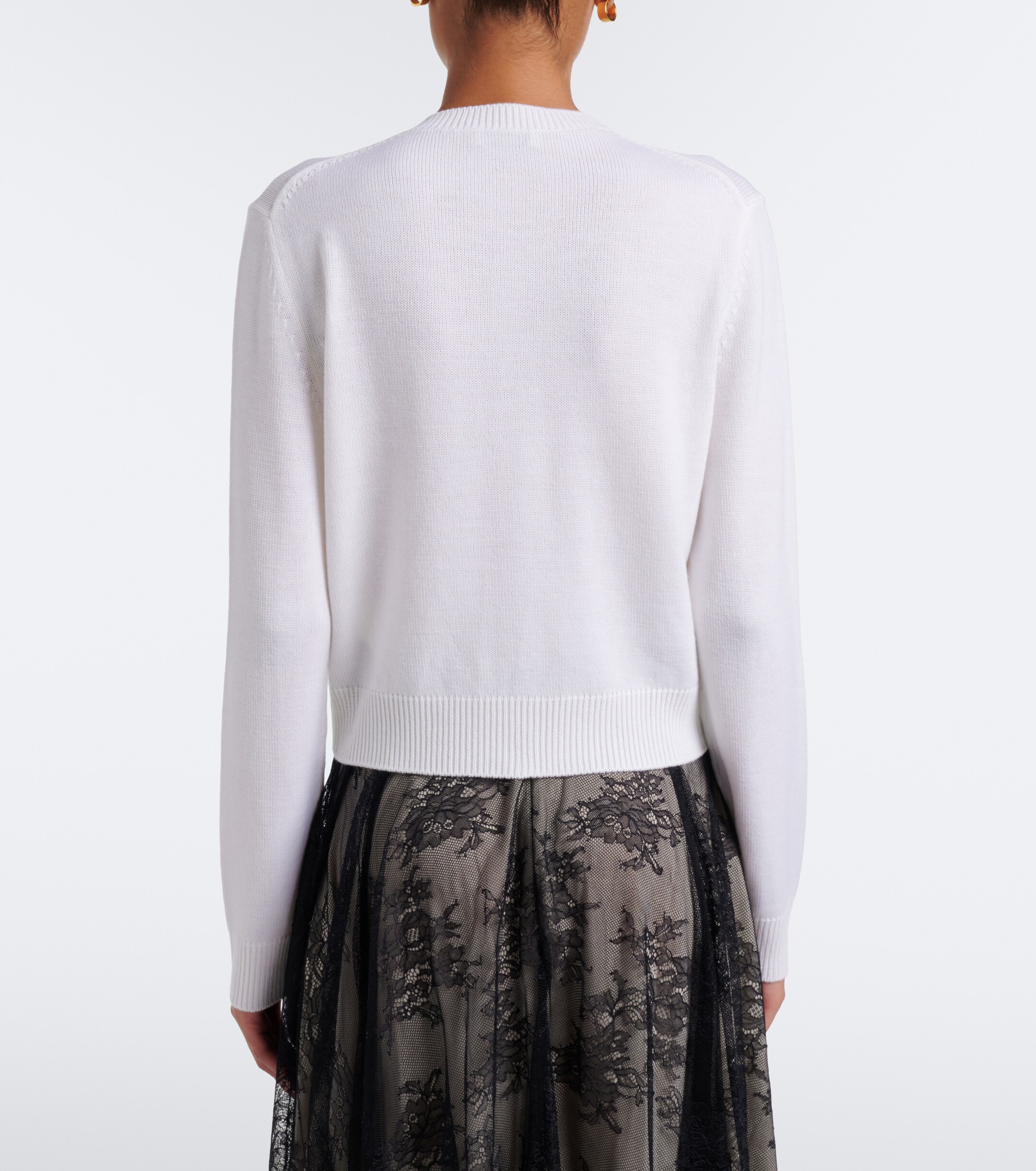 Erdem Erdem Embellished wool cardigan
