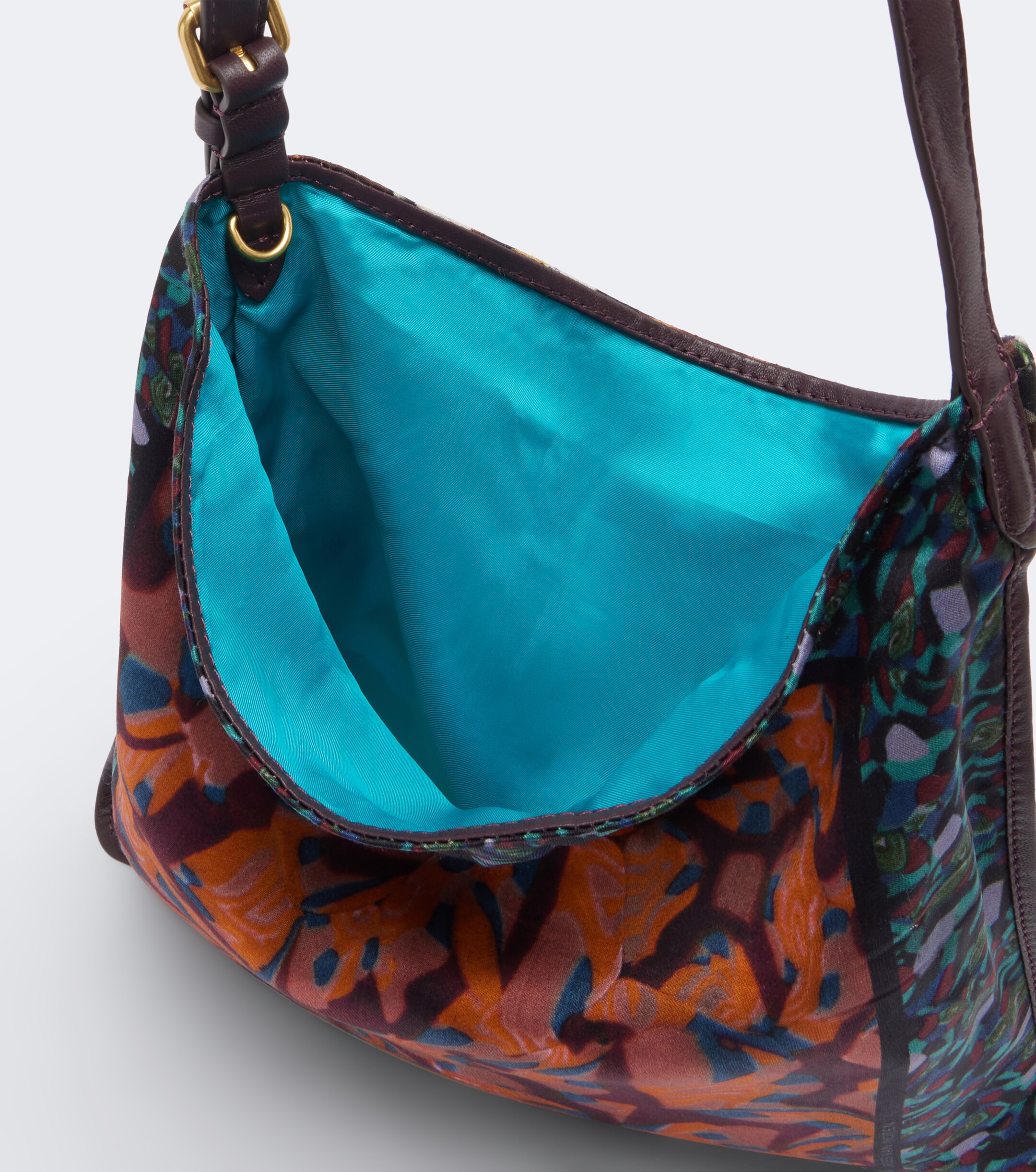 Dries Van Noten Small printed shoulder bag