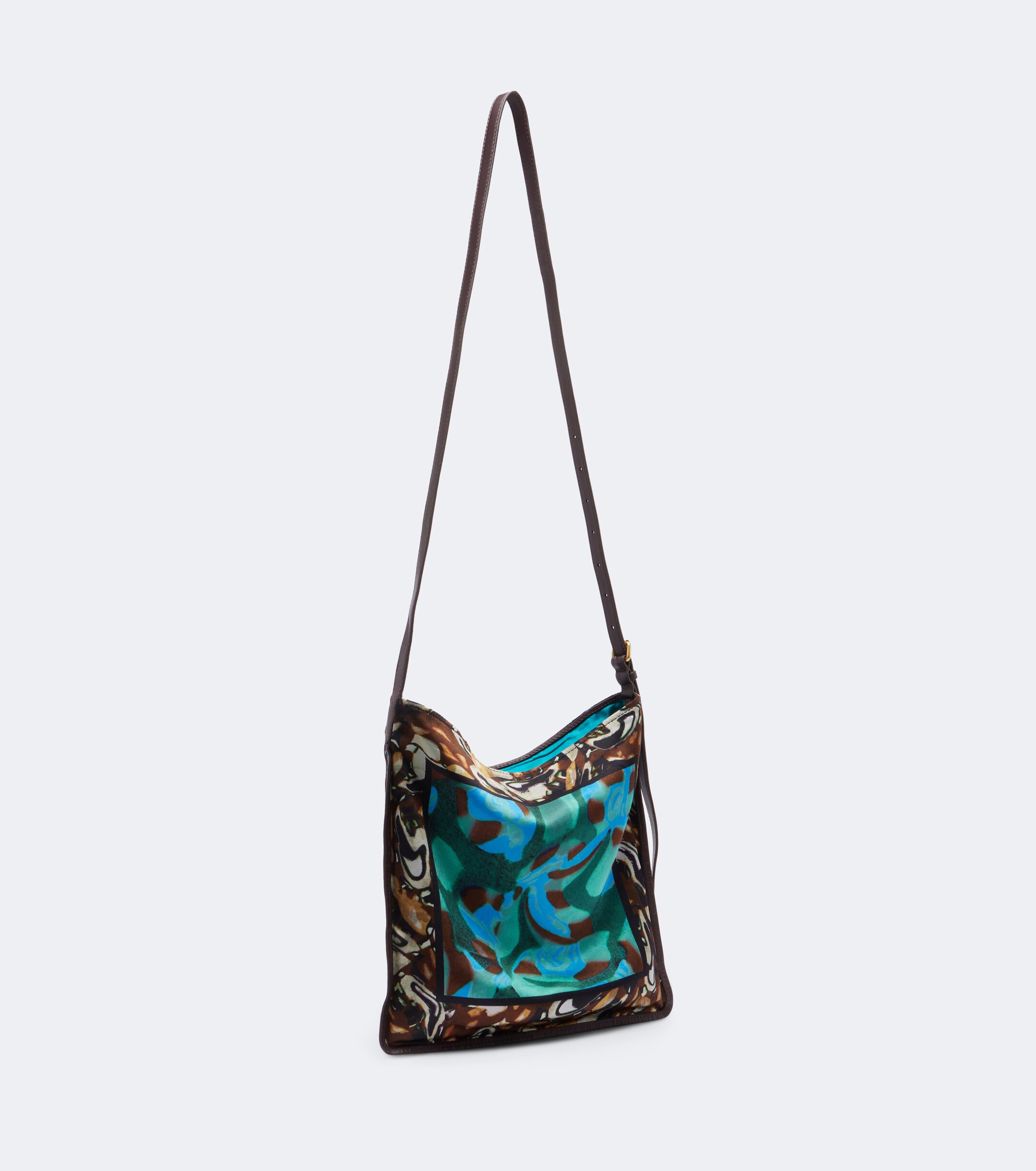 Dries Van Noten Small printed shoulder bag
