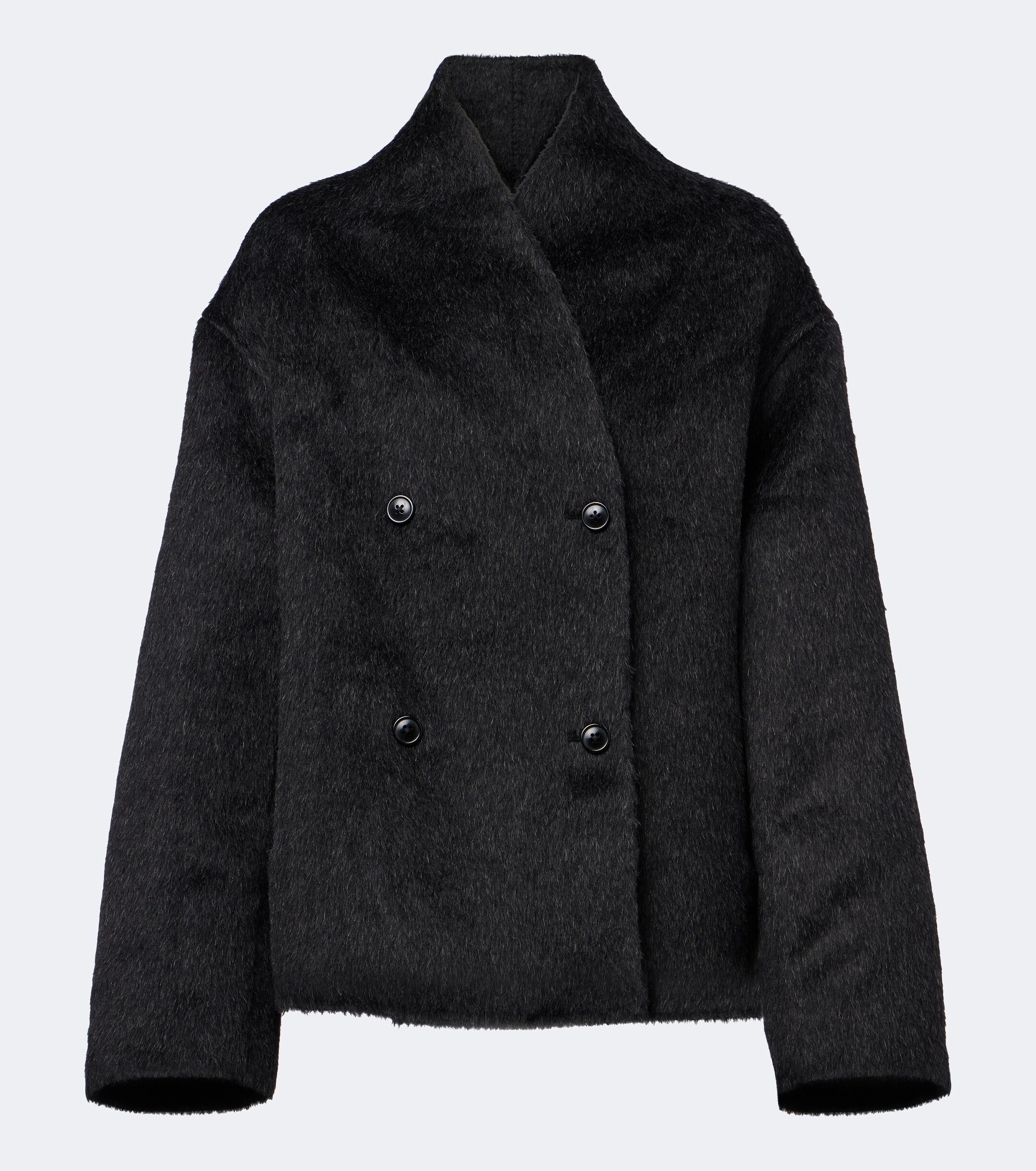 LOULOU DE SAISON Loulou de Saison Wes double-breasted alpaca and wool jacket