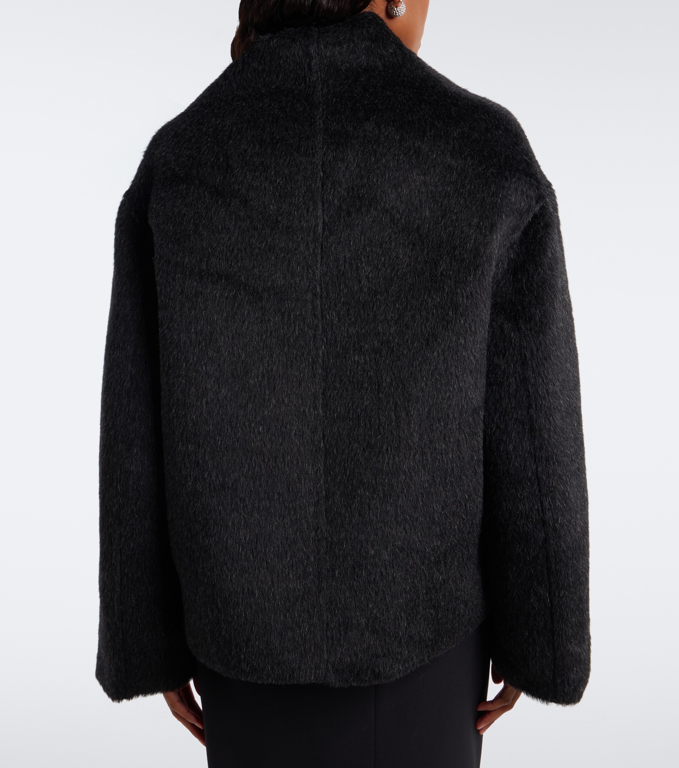 LOULOU DE SAISON Loulou de Saison Wes double-breasted alpaca and wool jacket
