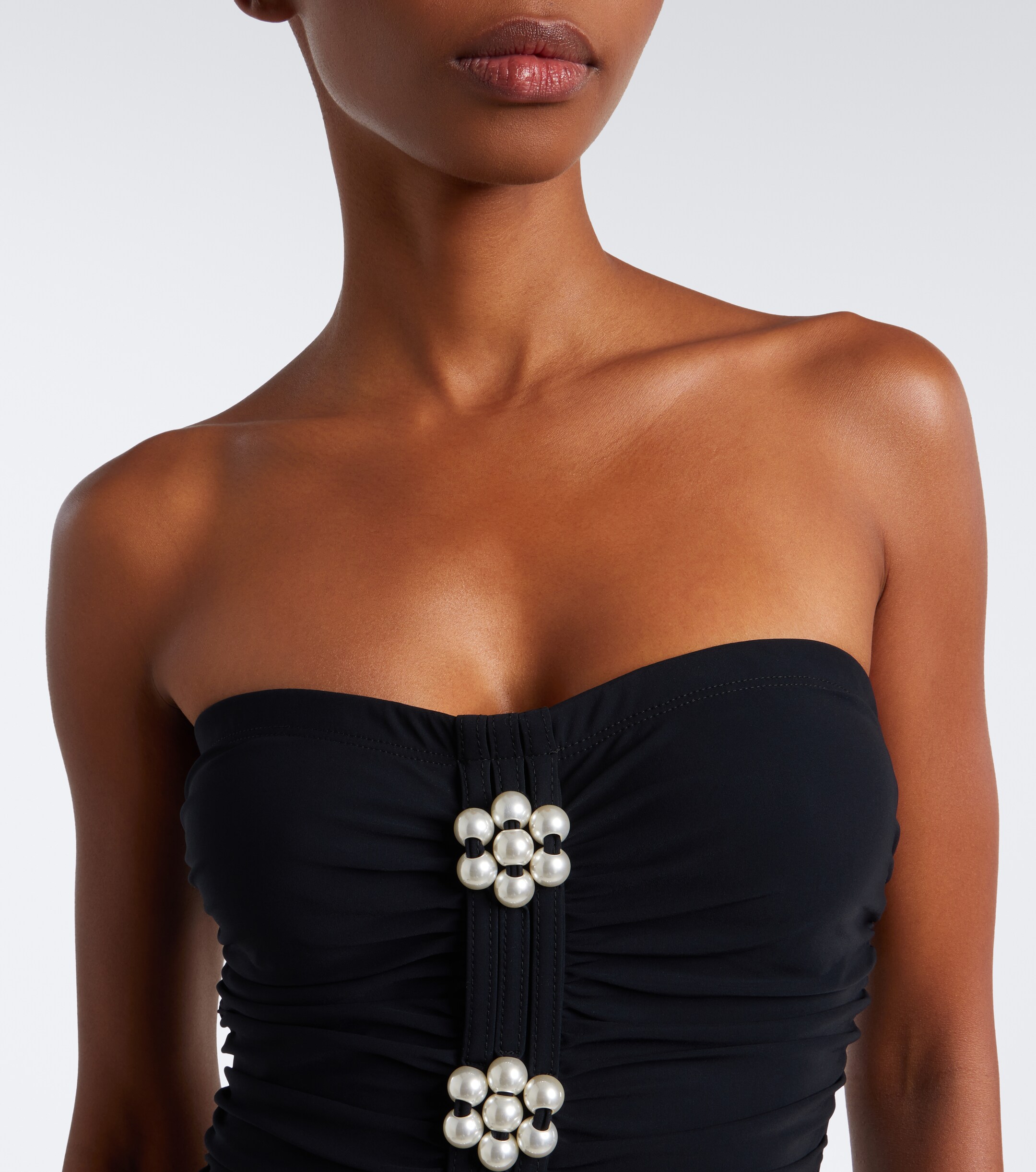 Karla Colletto Karla Colletto Maya embellished swimsuit