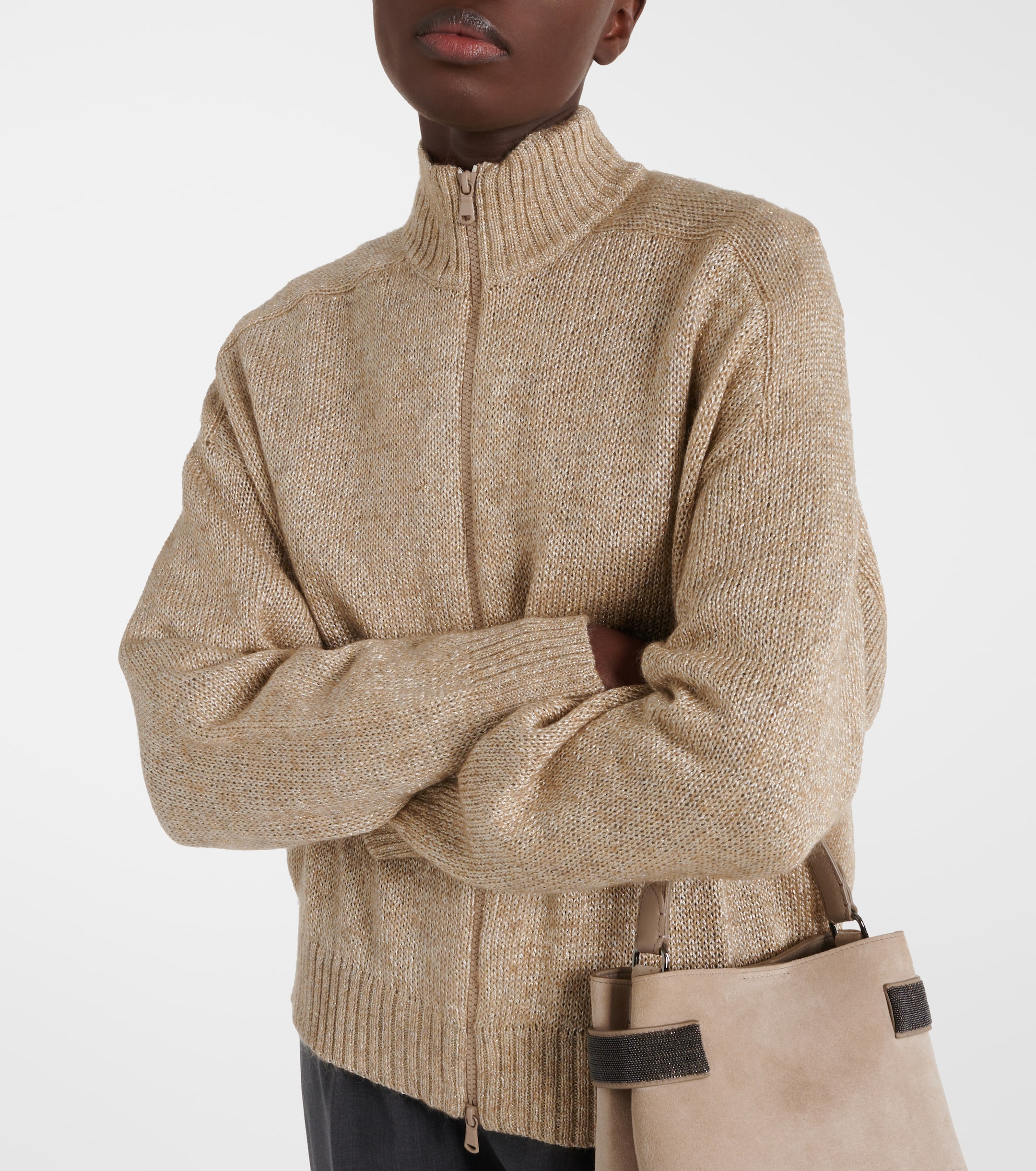 Brunello Cucinelli Zip-up cardigan