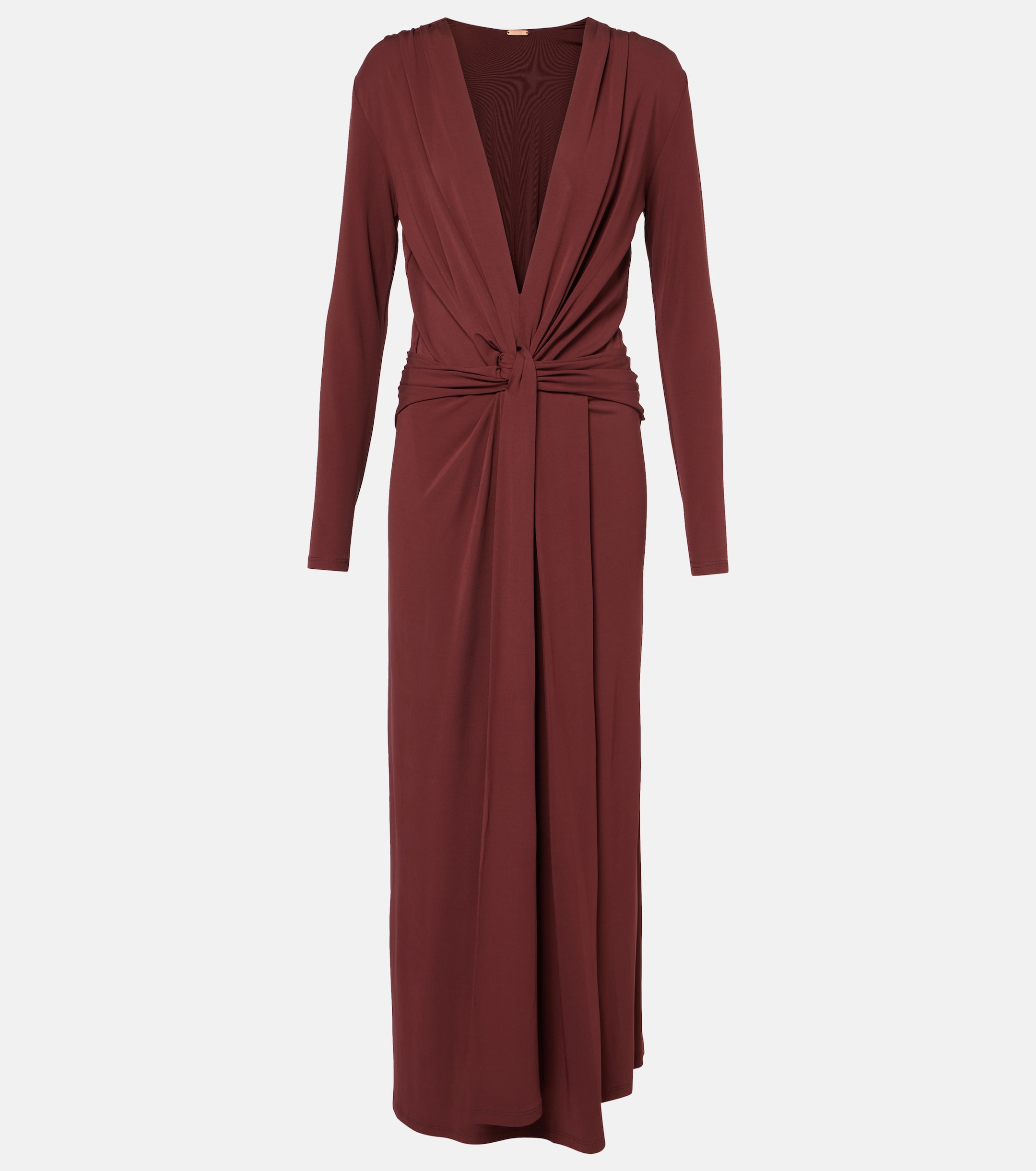 Johanna Ortiz - Finding Yourself draped jersey maxi dress | Plush