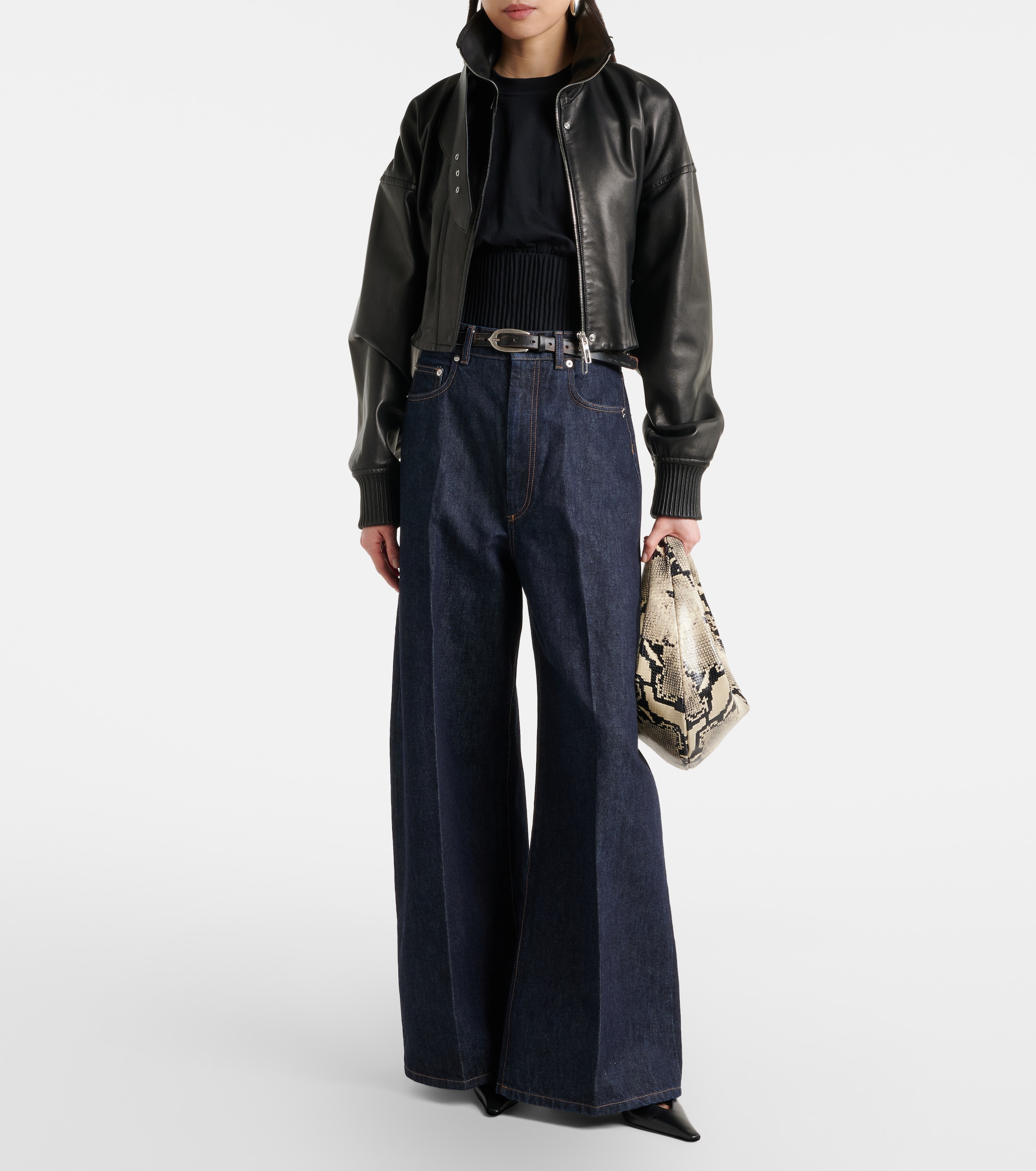 Sportmax - Dangri wide-leg jeans | Plush