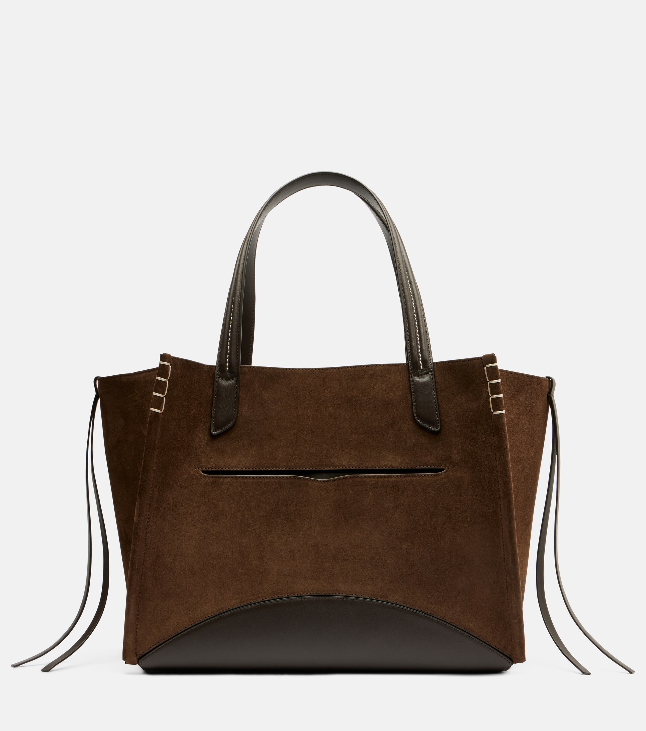 Jw Anderson Loafer Cabas Large suede tote bag