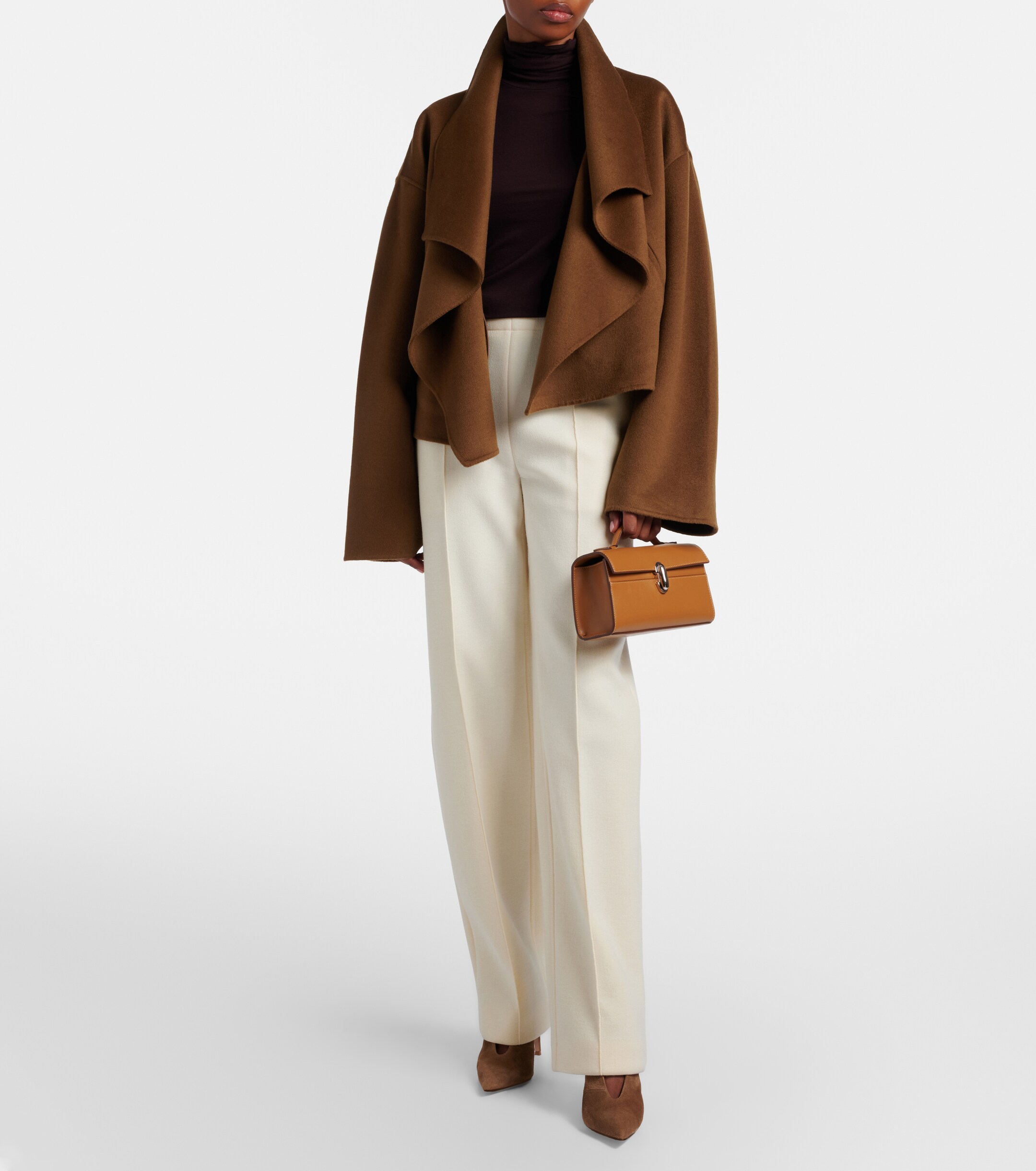 Savette Symmetry Pochette leather top-handle bag thumbnail