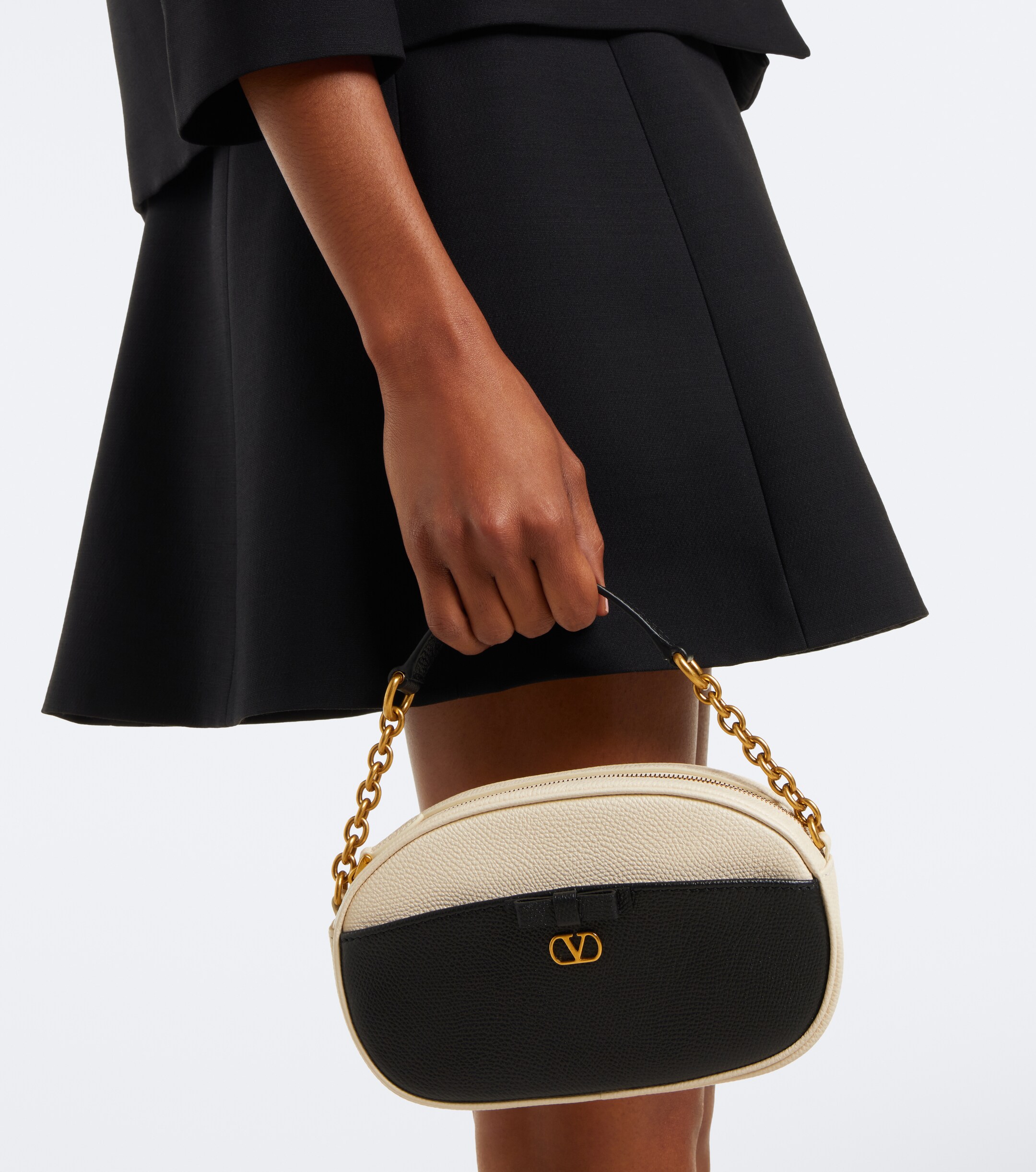 Valentino Garavani VLogo Mini leather top-handle bag thumbnail