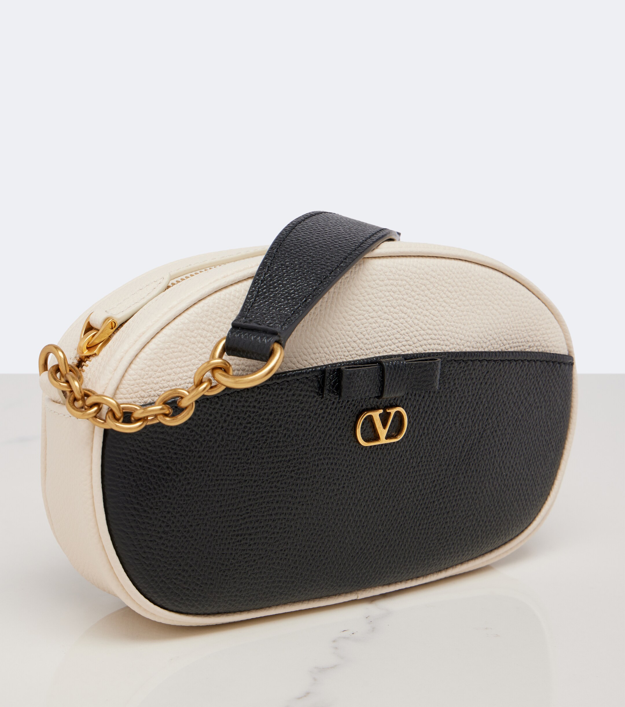Valentino Garavani VLogo Mini leather top-handle bag thumbnail