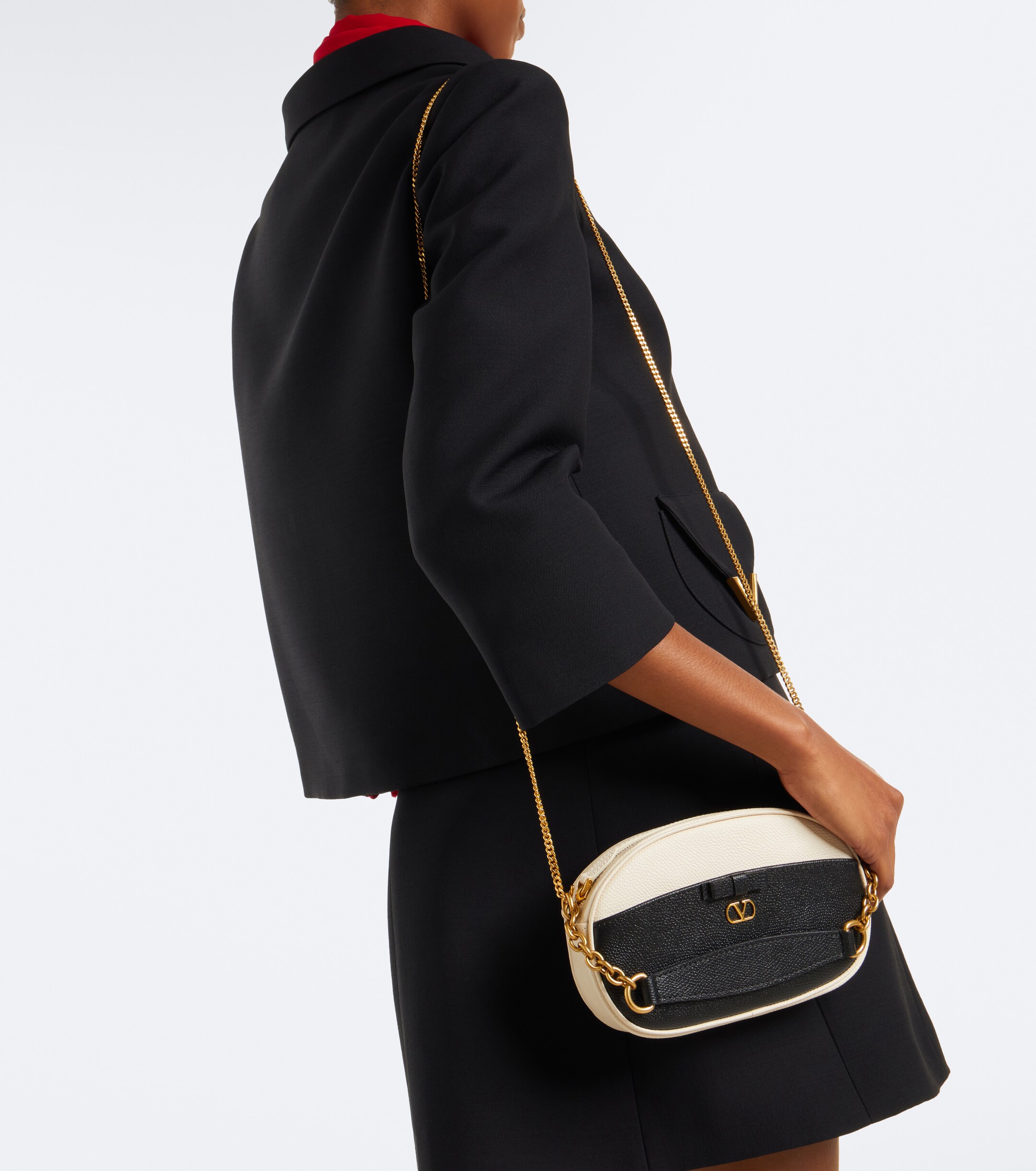 Valentino Garavani VLogo Mini leather top-handle bag thumbnail
