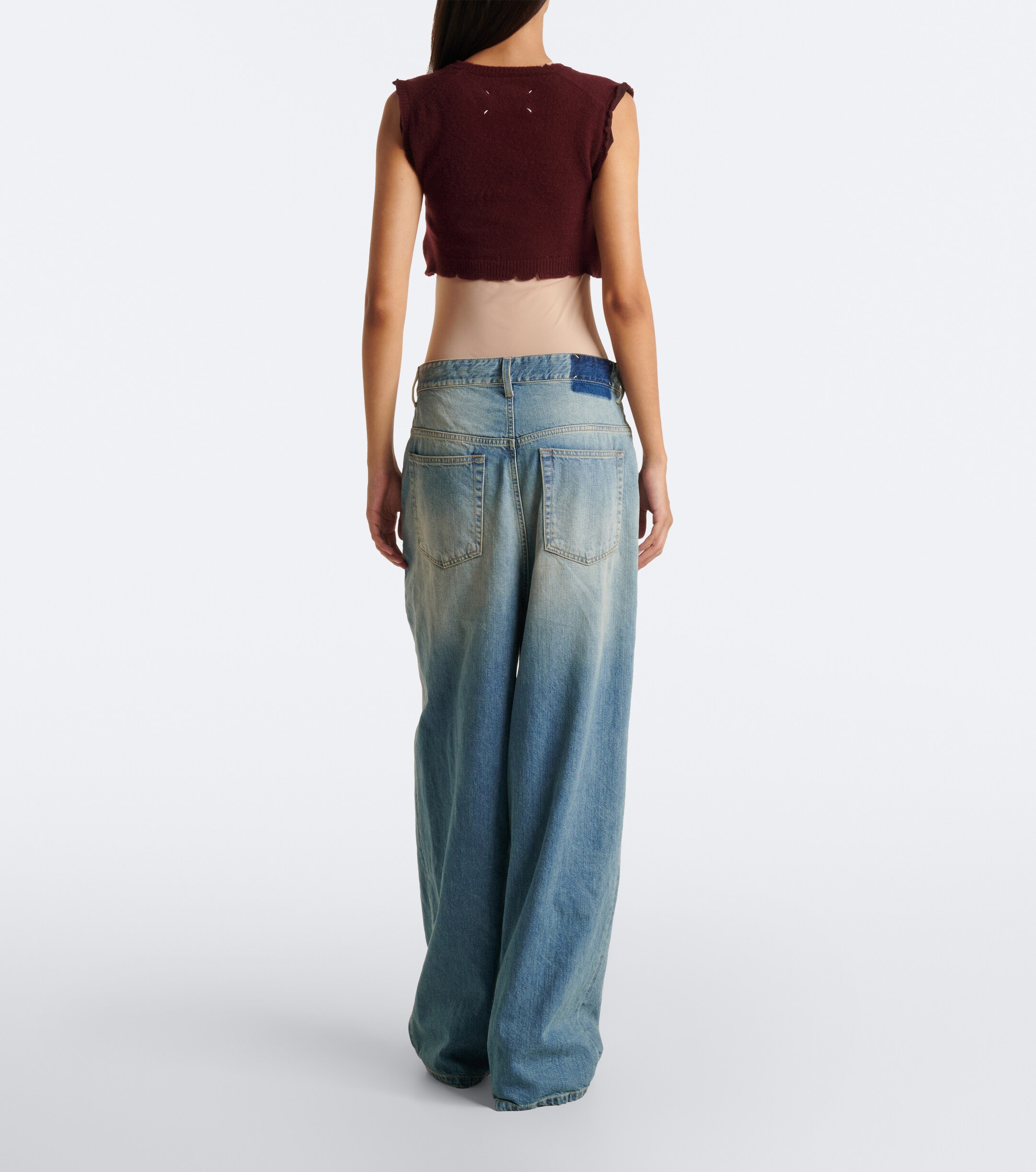 Maison Margiela Maison Margiela Faded wide-leg jeans