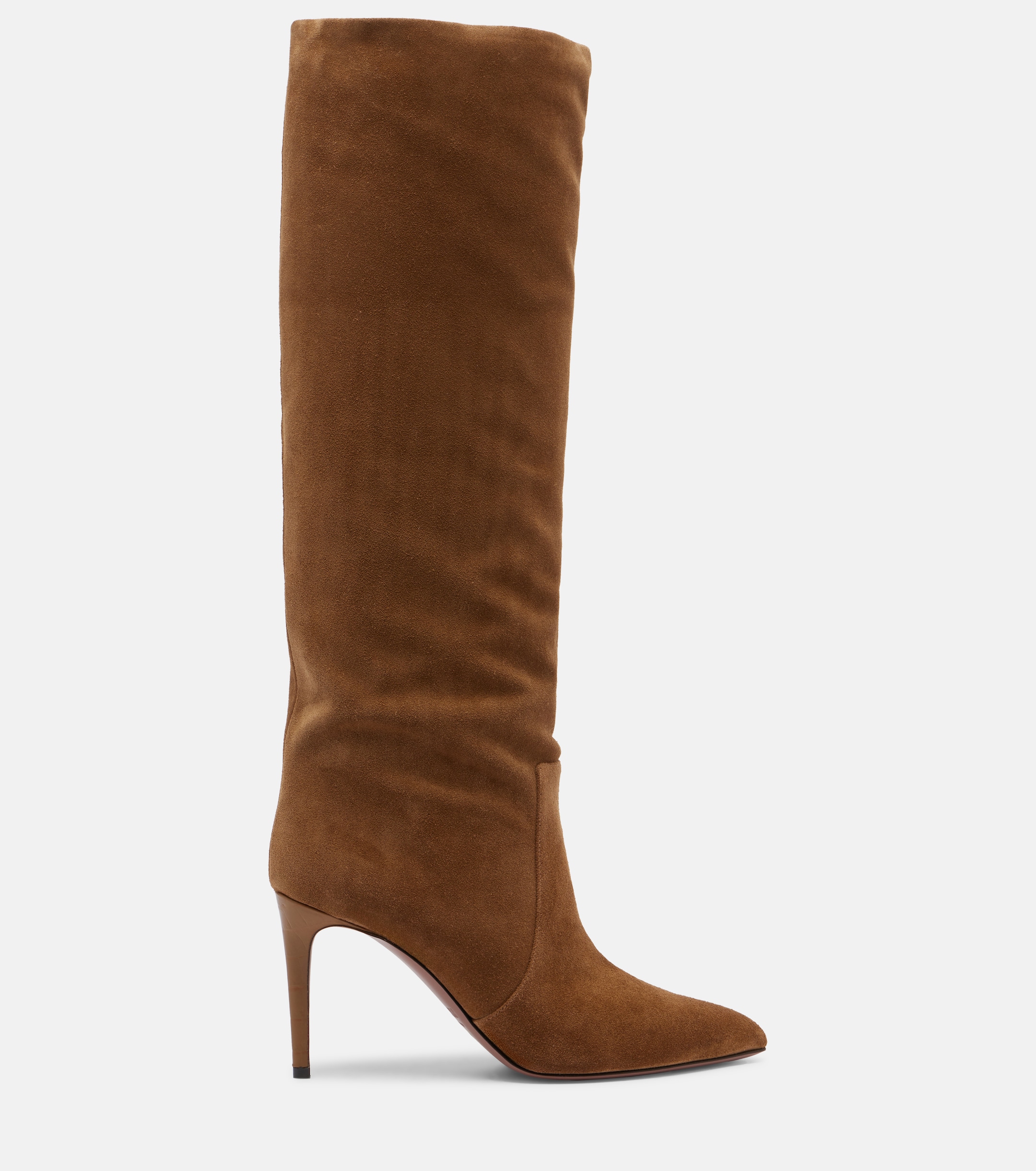 Paris Texas Paris Texas Stiletto suede knee-high boots