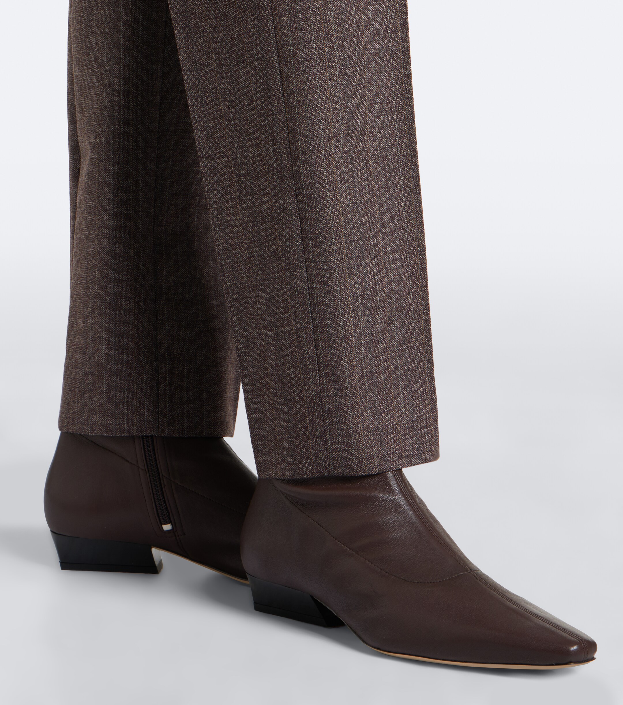 Staud Staud Wally leather ankle boots