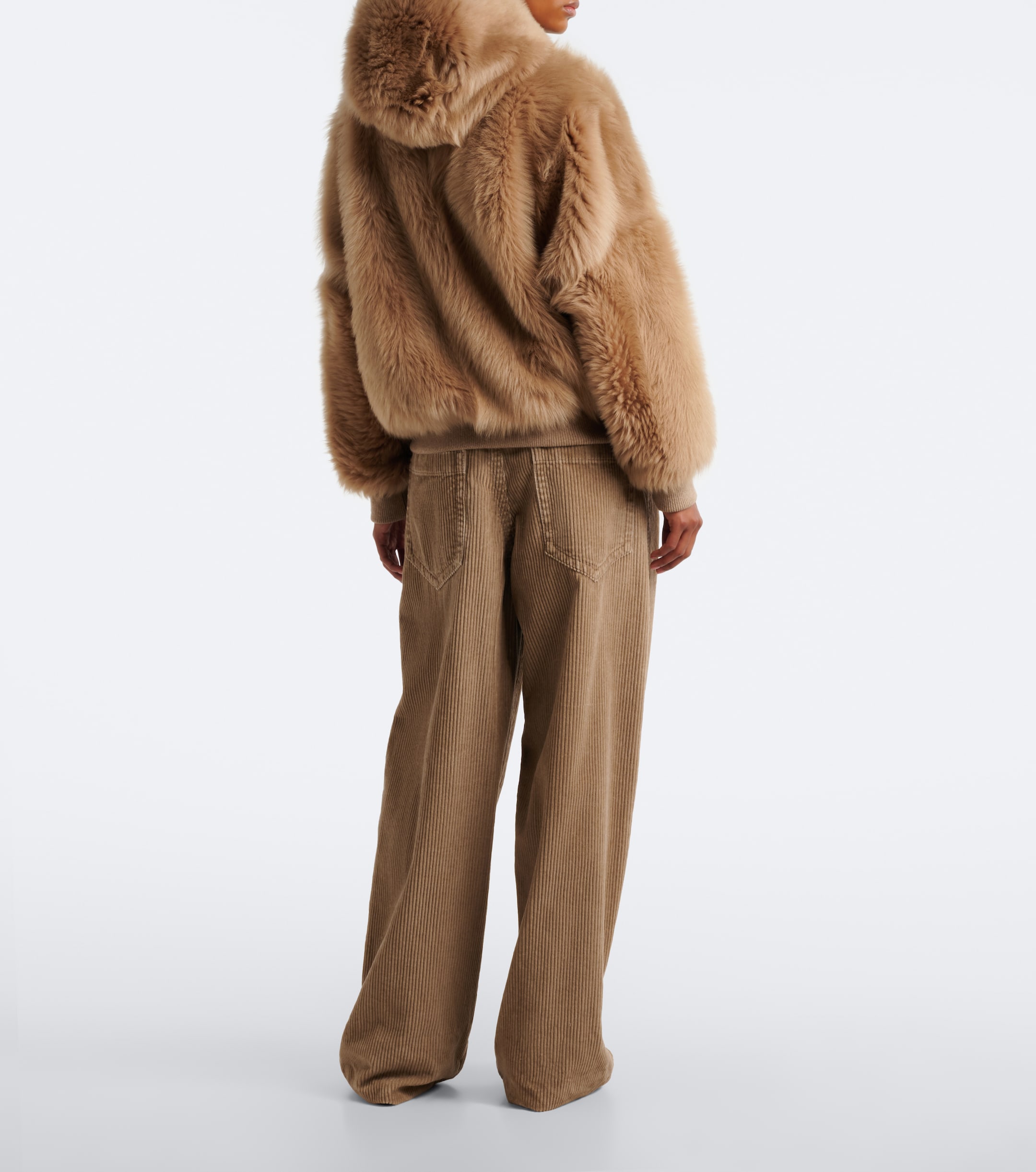 Brunello Cucinelli Brunello Cucinelli Monili cotton corduroy straight pants