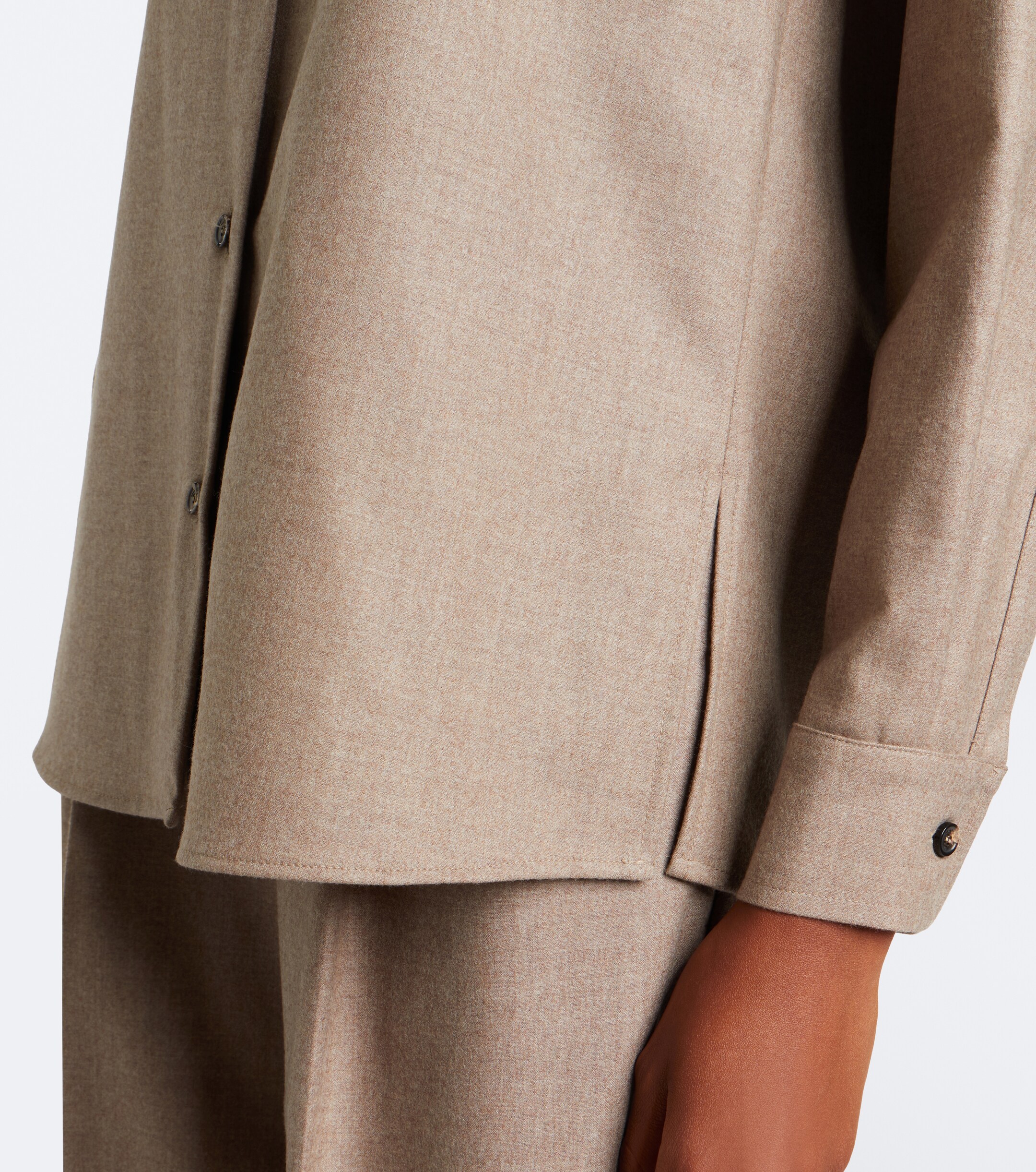 Max Mara Max Mara Cashmere-blend shirt