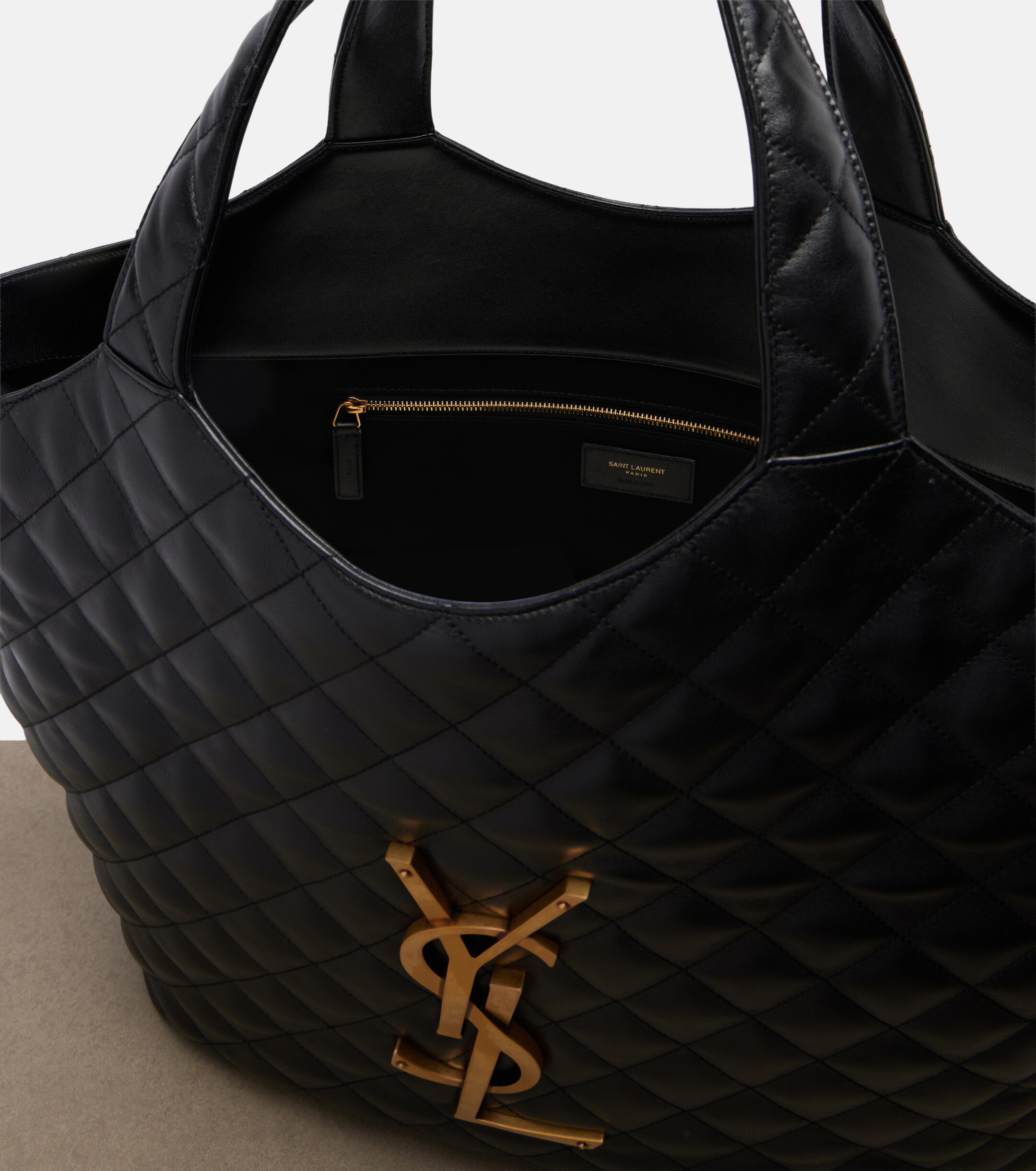 Saint Laurent Icare Maxi quilted leather shopper