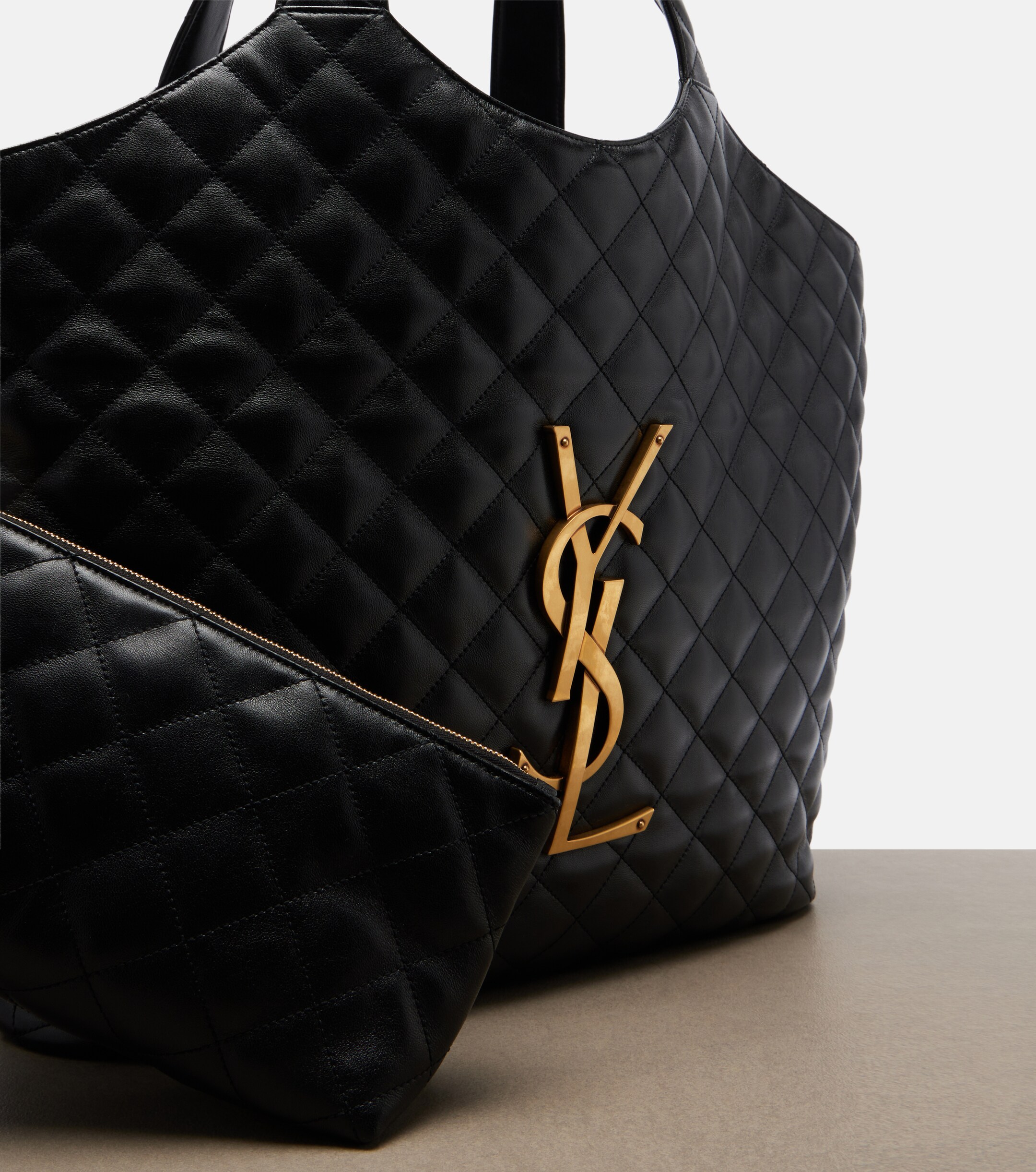 Saint Laurent Icare Maxi quilted leather shopper