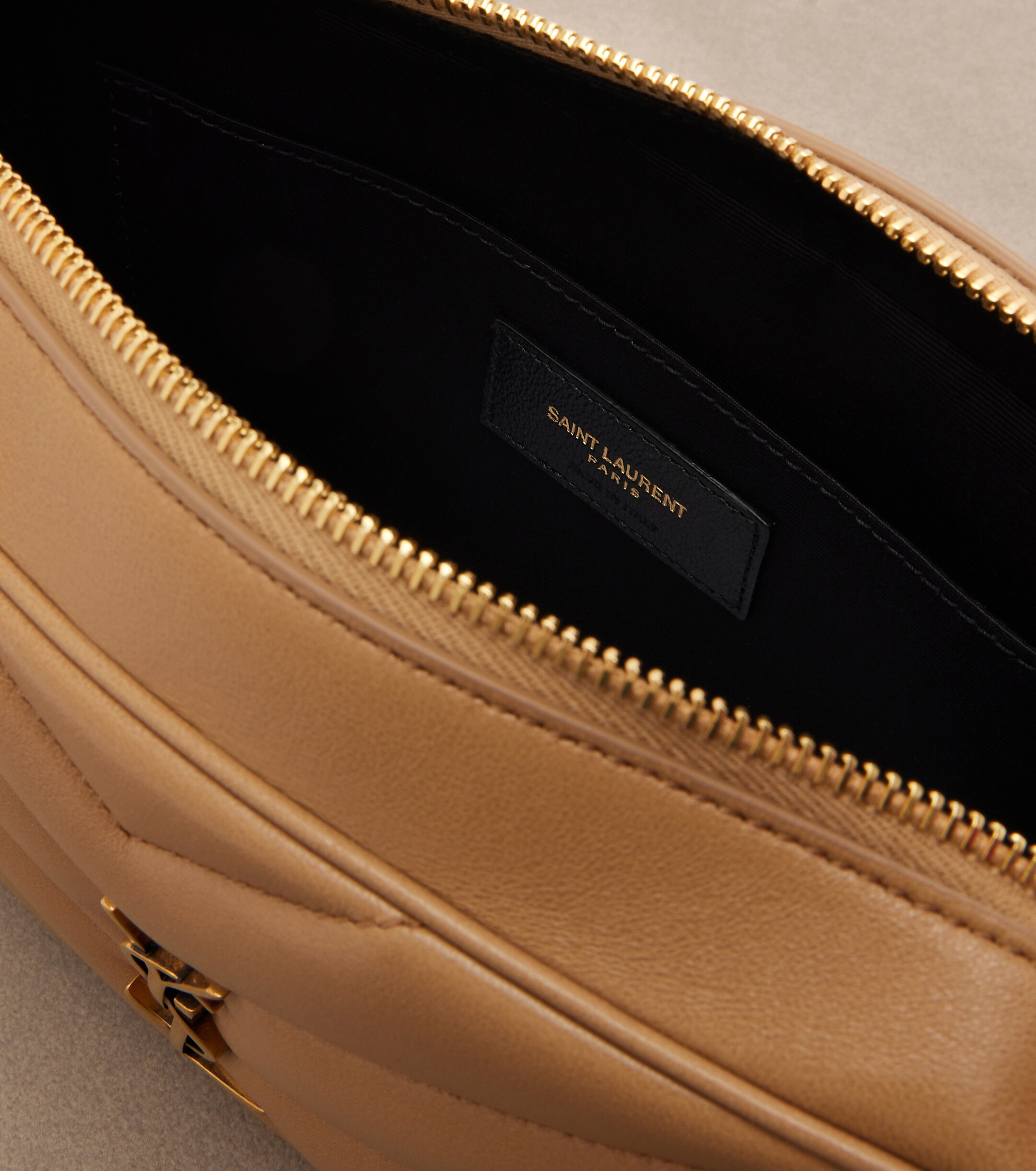 Saint Laurent Loulou Medium leather camera bag