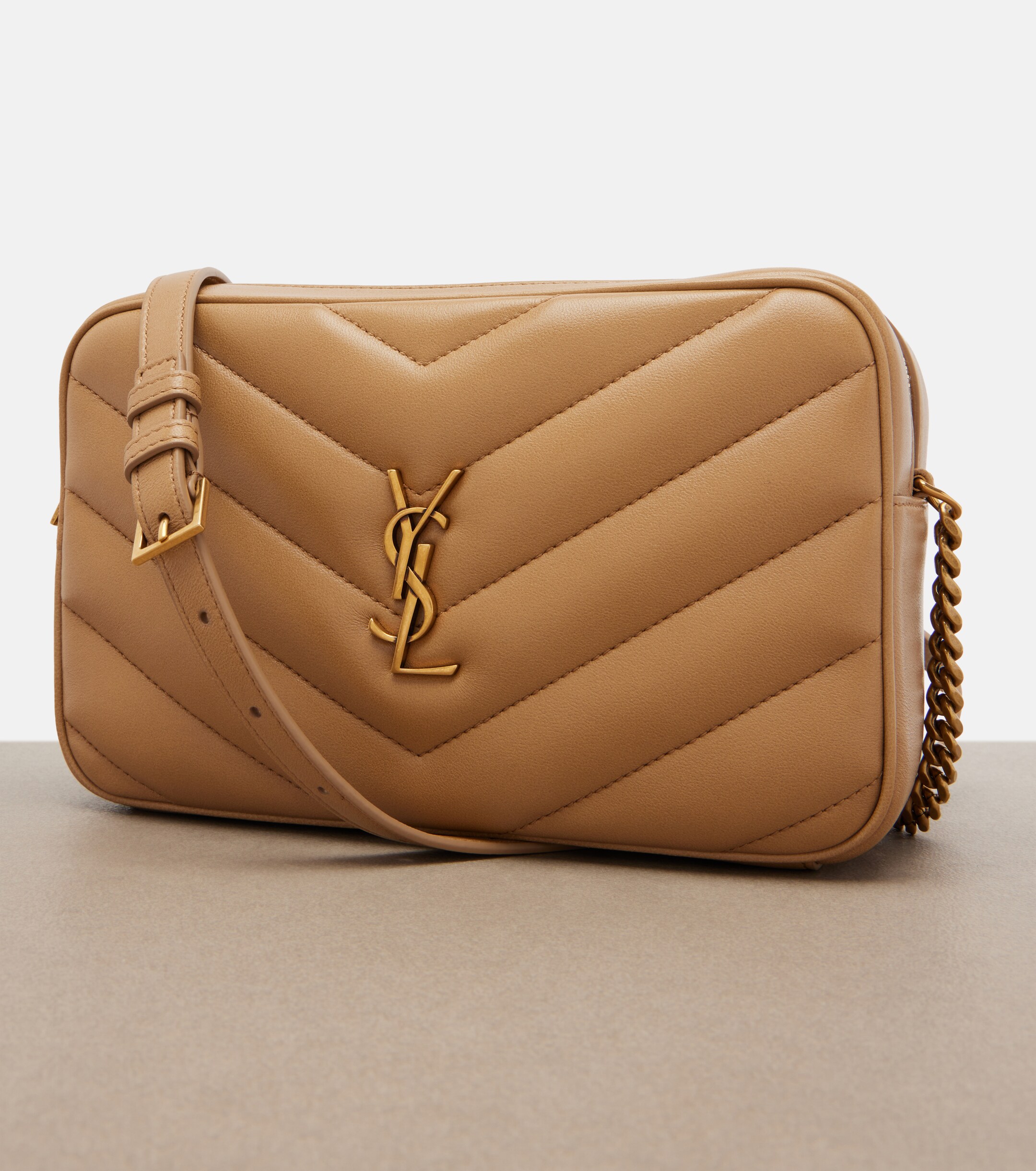 Saint Laurent Loulou Medium leather camera bag