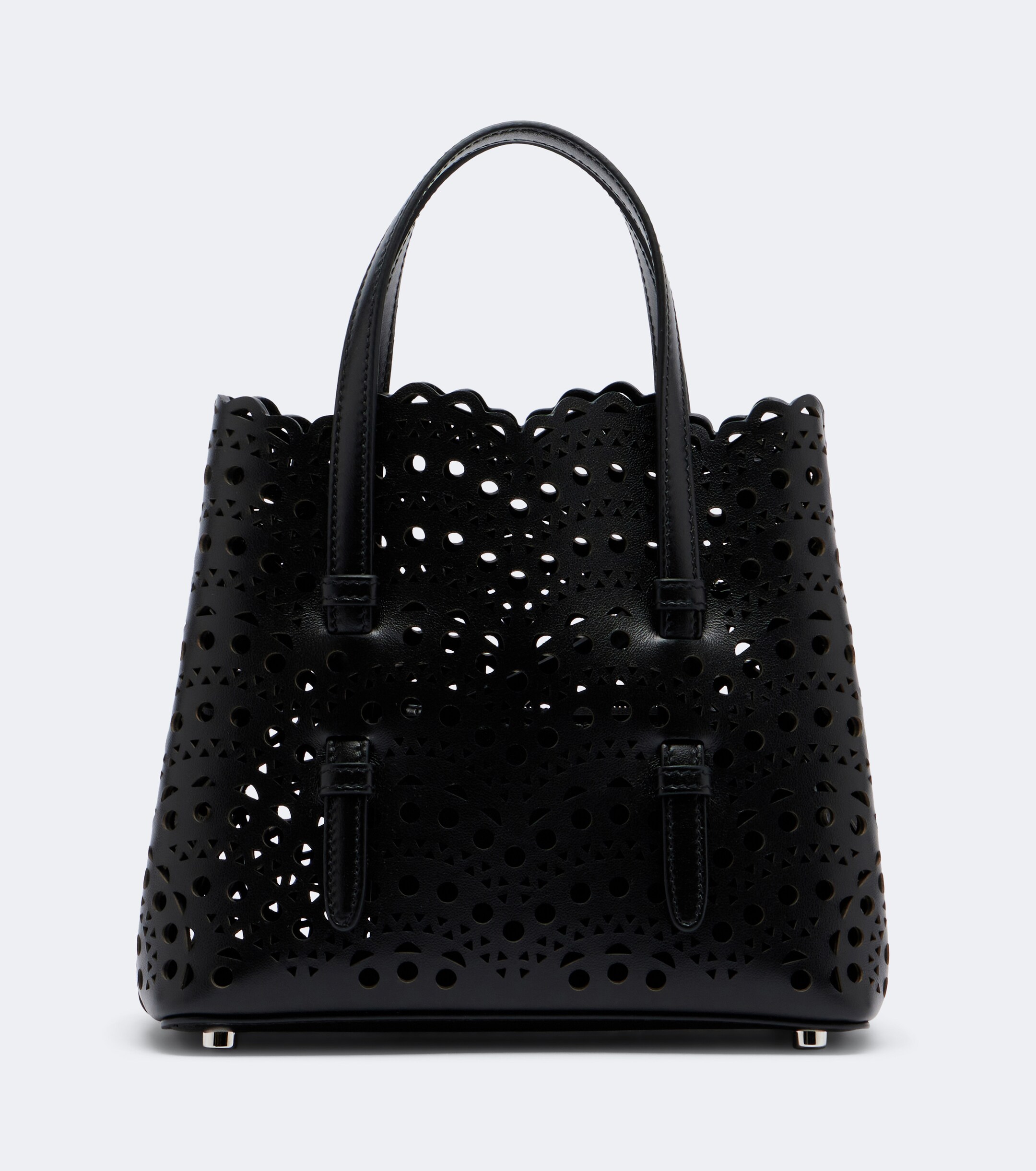 Alaïa Mina 20 Vienne leather top-handle bag