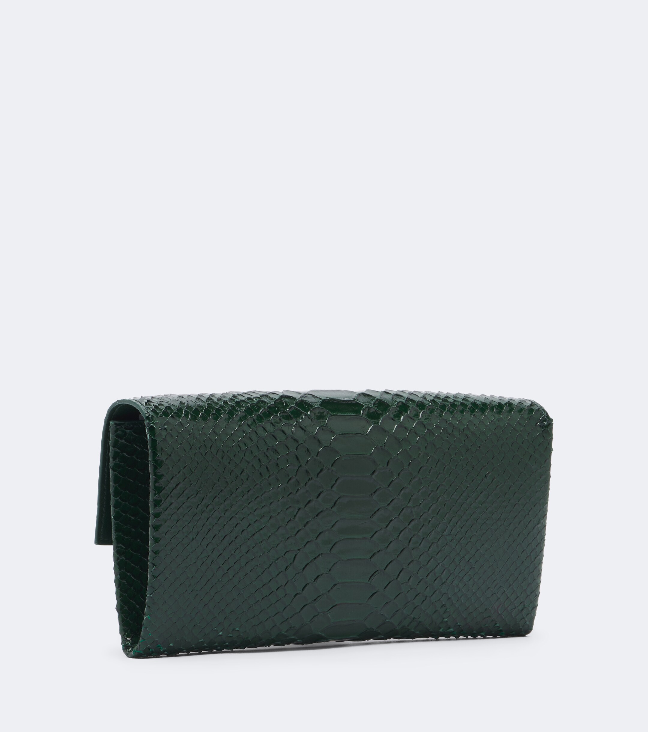 Tom Ford Tom Ford Jean Small snake-effect leather clutch