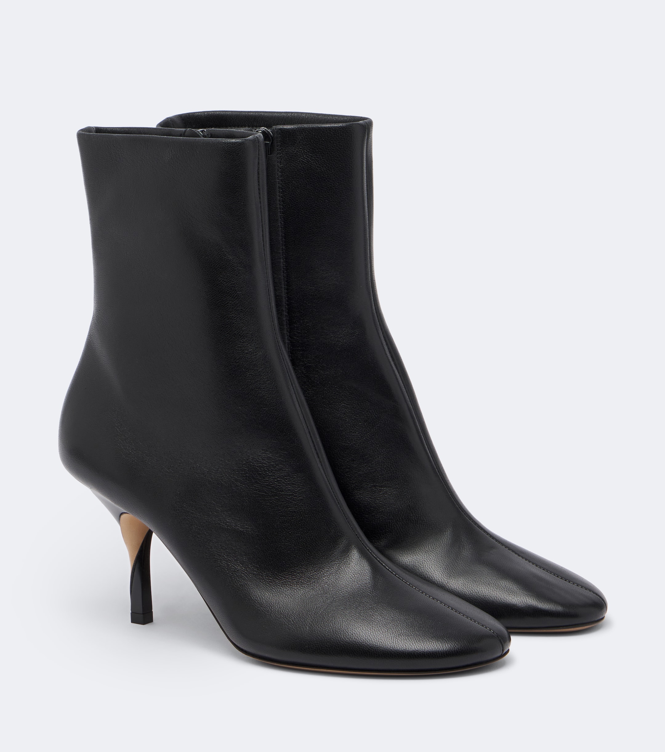 Jacquemus Jacquemus Collant leather ankle boots