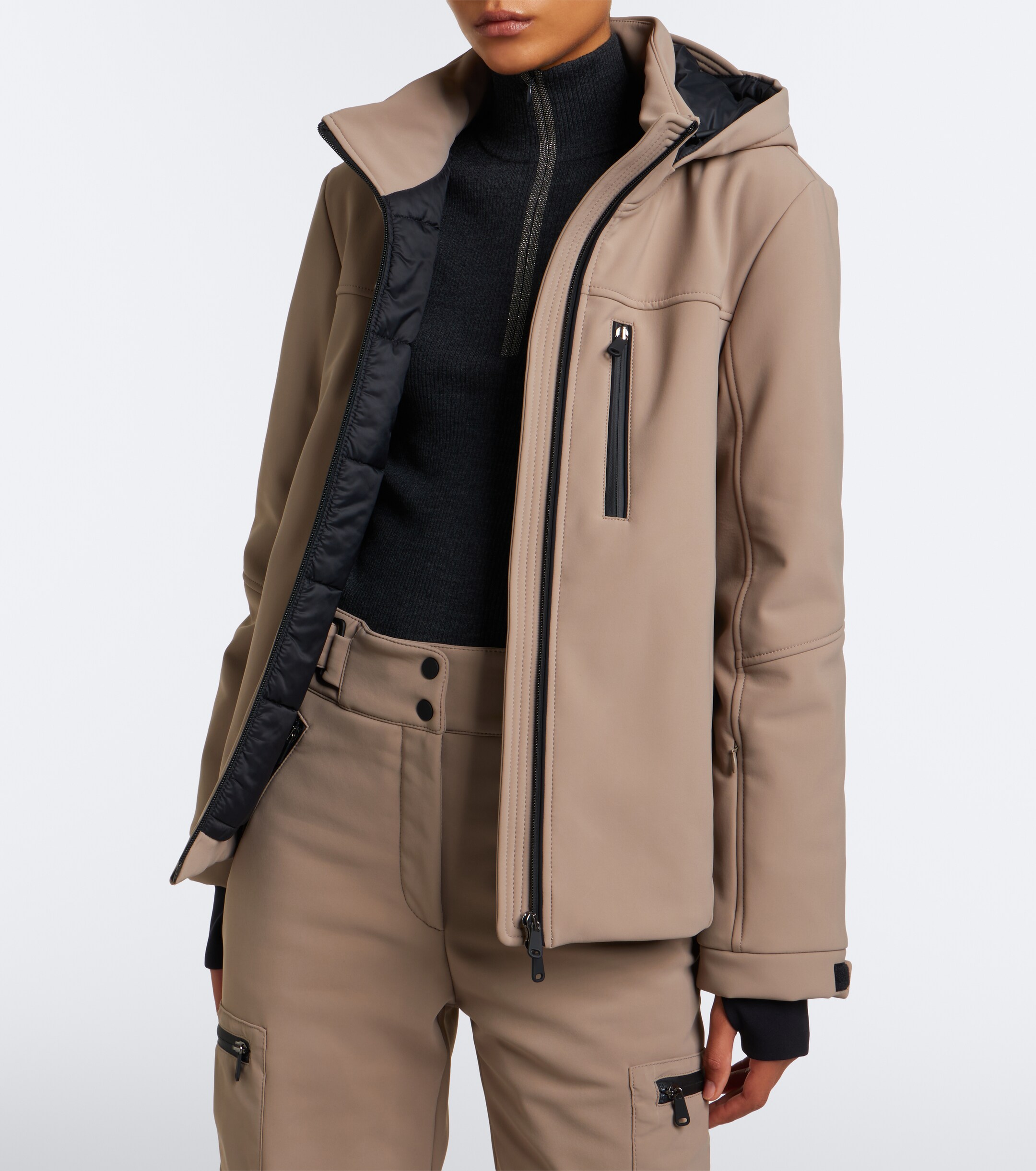 Brunello Cucinelli Brunello Cucinelli Hooded padded ski jacket