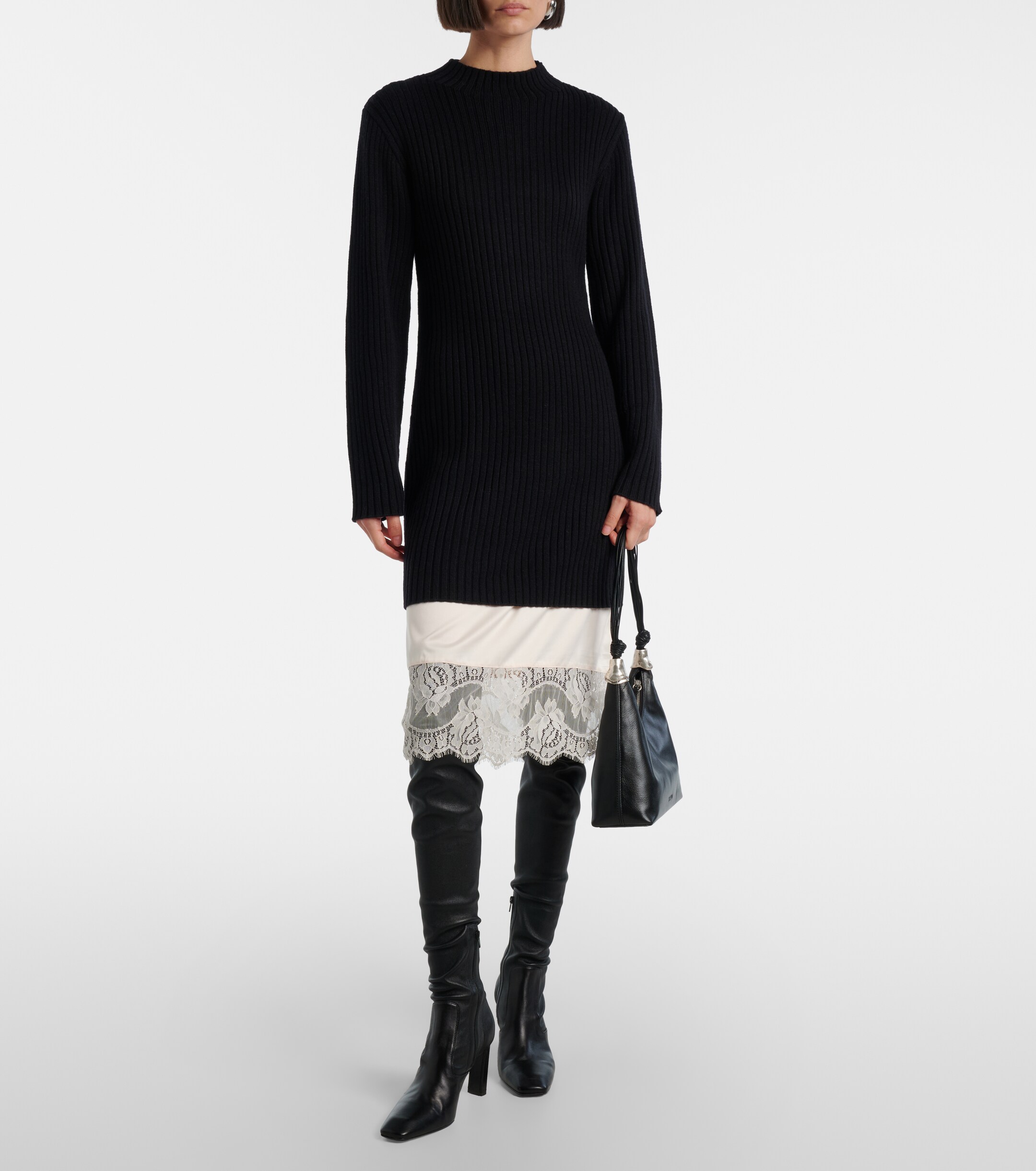Staud Cuff leather shoulder bag