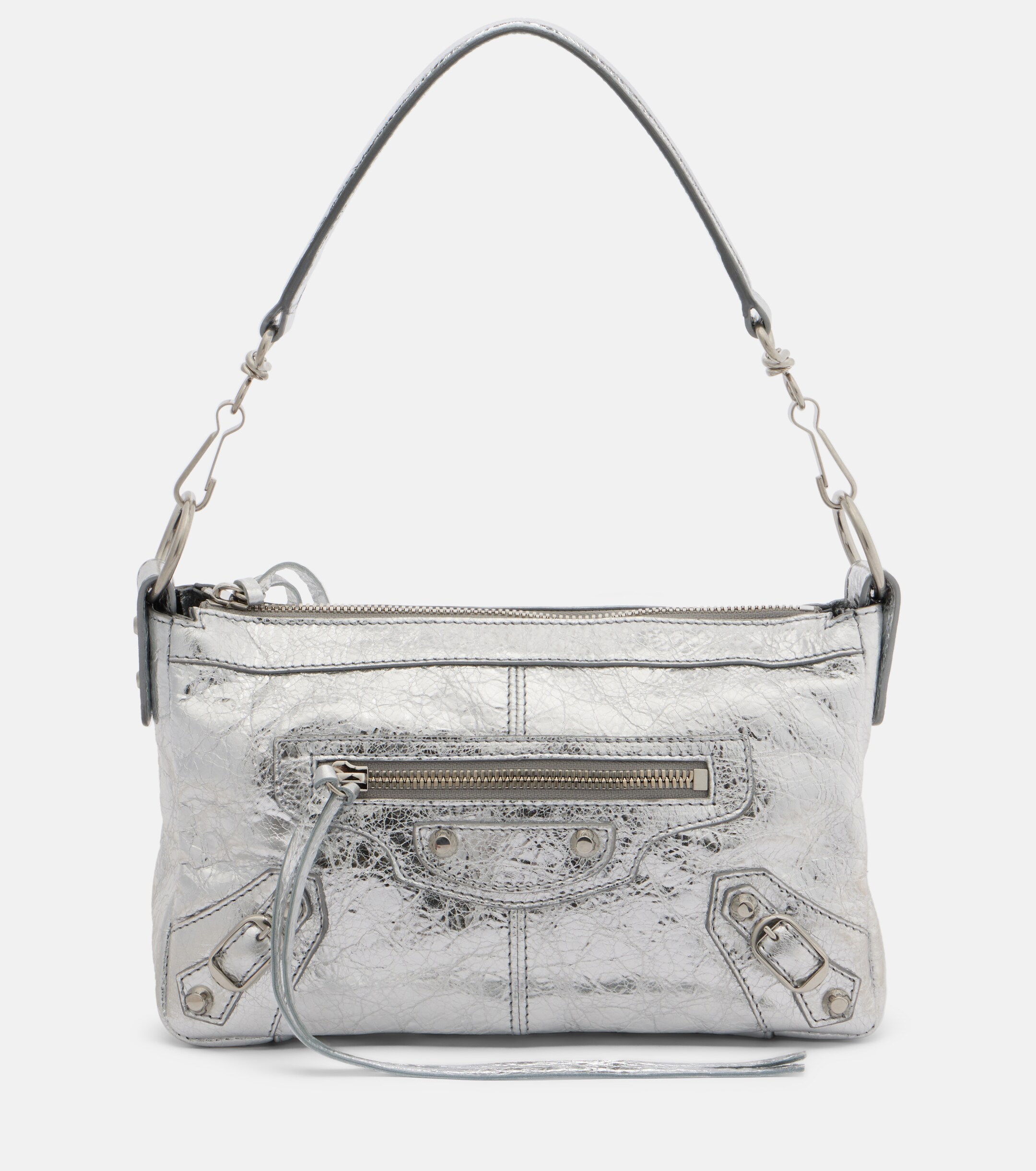 Balenciaga Le City Moto Mini leather shoulder bag