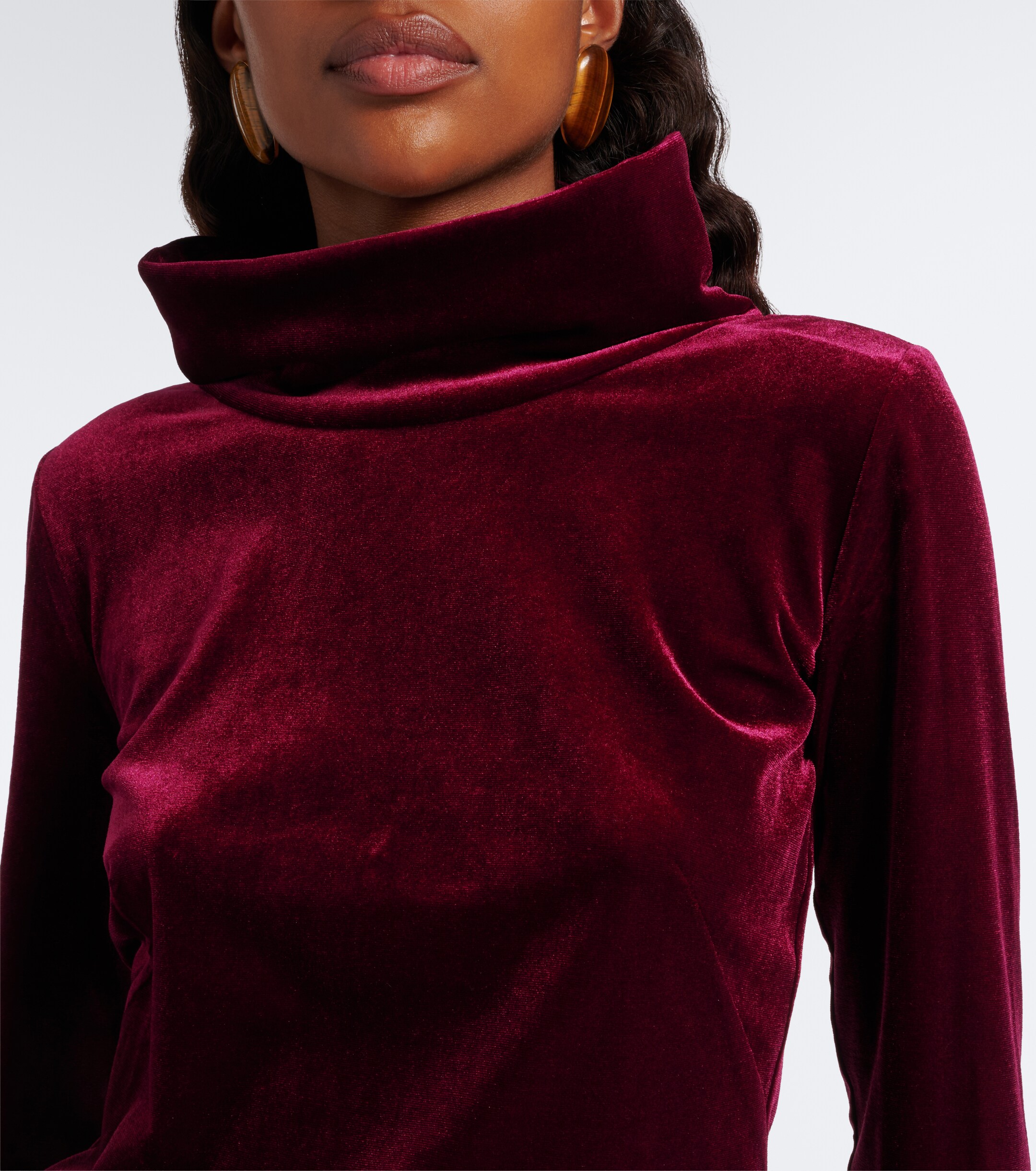 Dorothee Schumacher Dorothee Schumacher Velvet high-neck top
