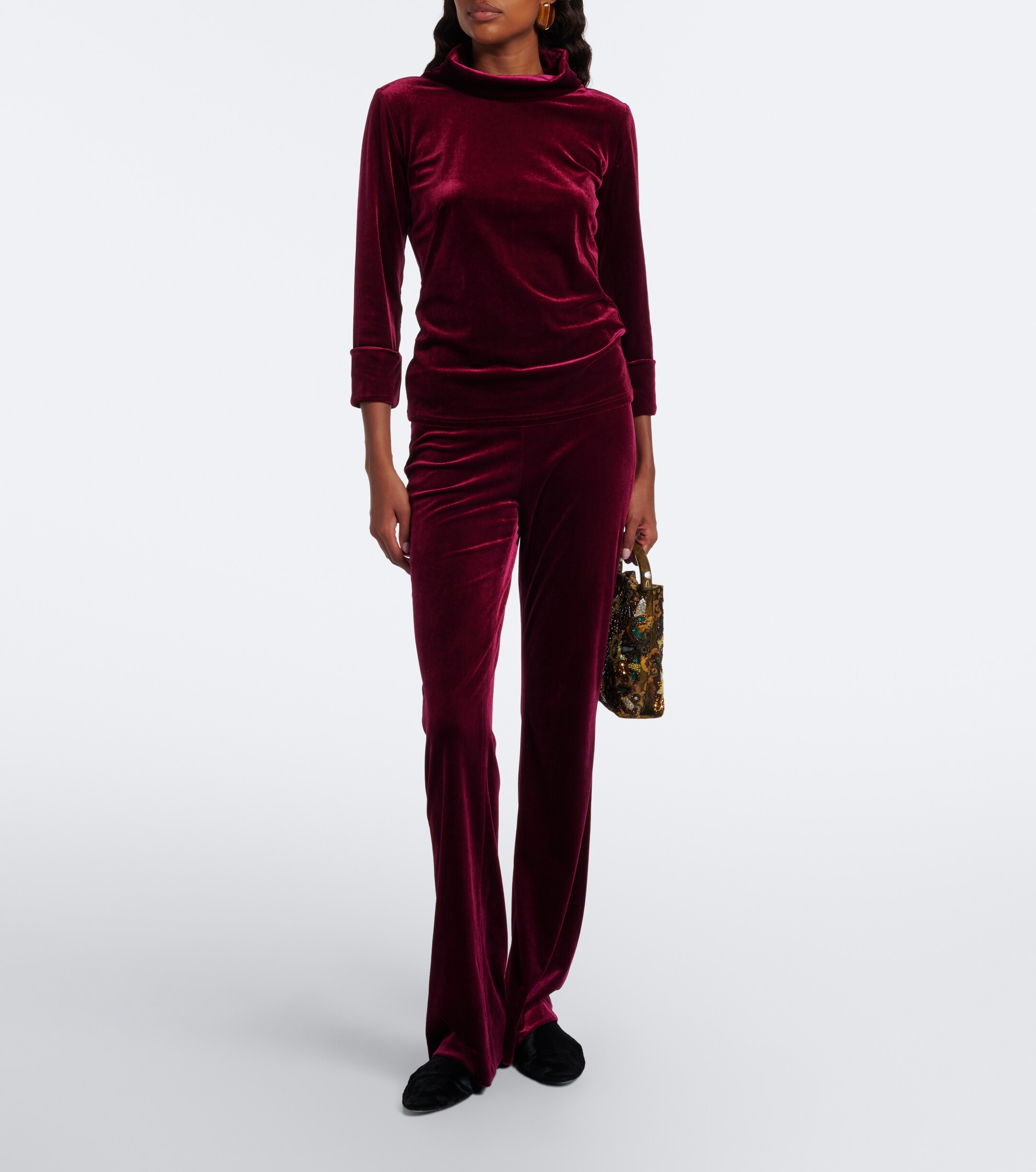 Dorothee Schumacher Dorothee Schumacher Velvet high-neck top